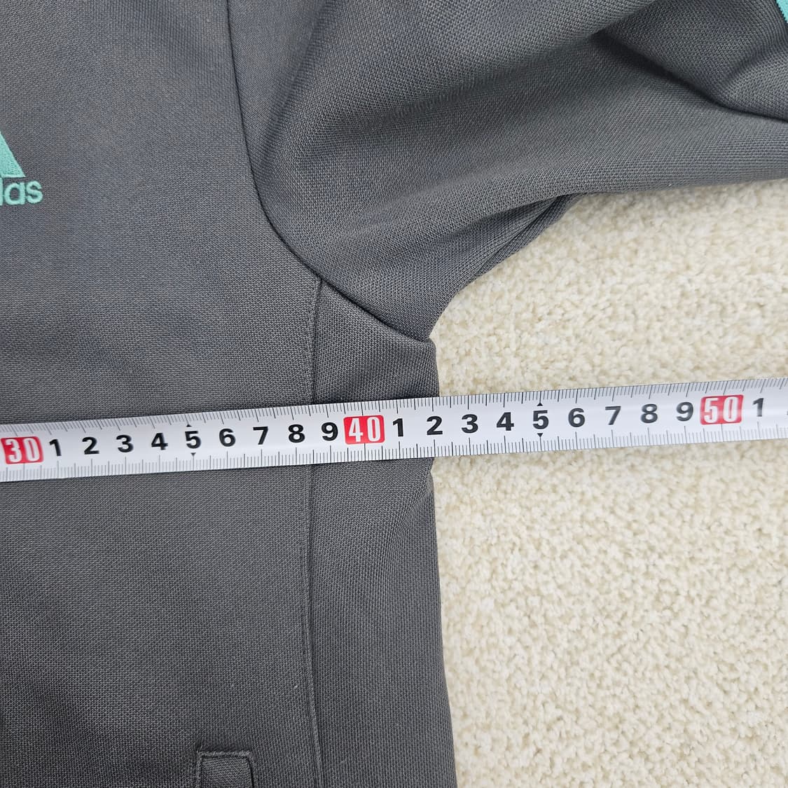 [90] 아디다스 여성 민트그레이 트랙탑집업 저지 자켓  1027JM1 상품이미지9