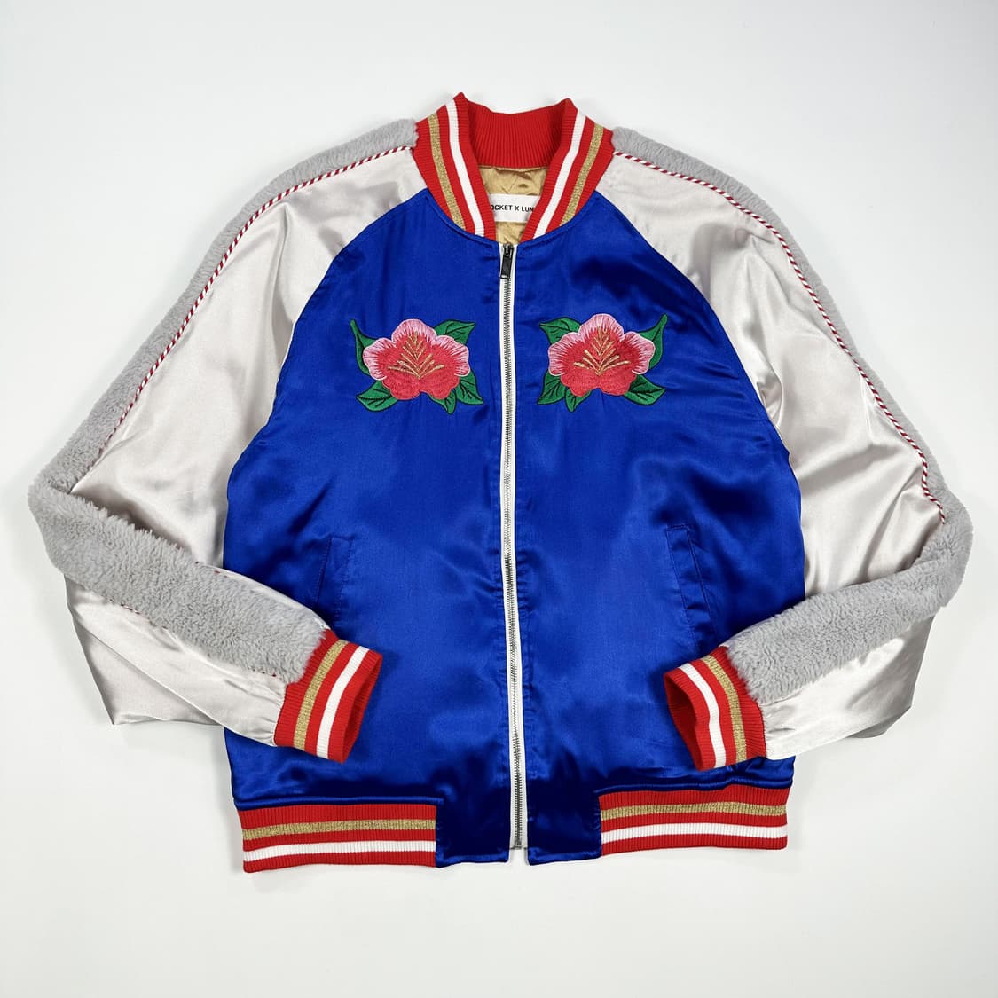 VTG 빈티지 타이거 자수 스카쟌 자켓 (L) 상품이미지2