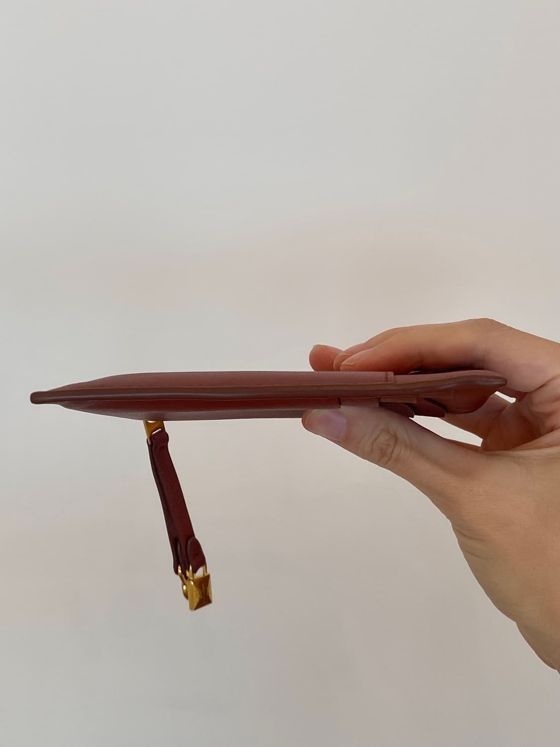 로로피아나 고트스킨 엑스트라 지퍼 파우치 상품이미지7