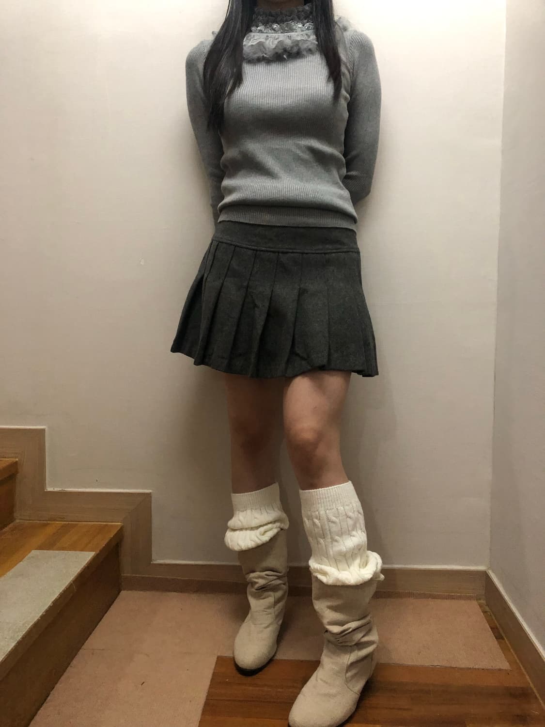 빈티지 그레이 코디셋(개별구매가능) 상품이미지5