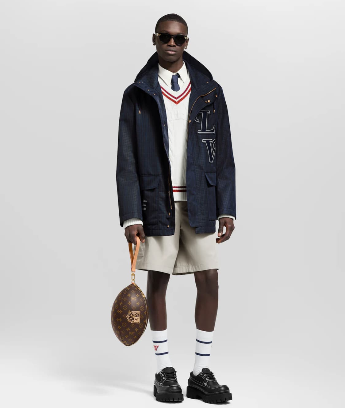 (54) 루이비통 프레피 후디드 파카 상품이미지2