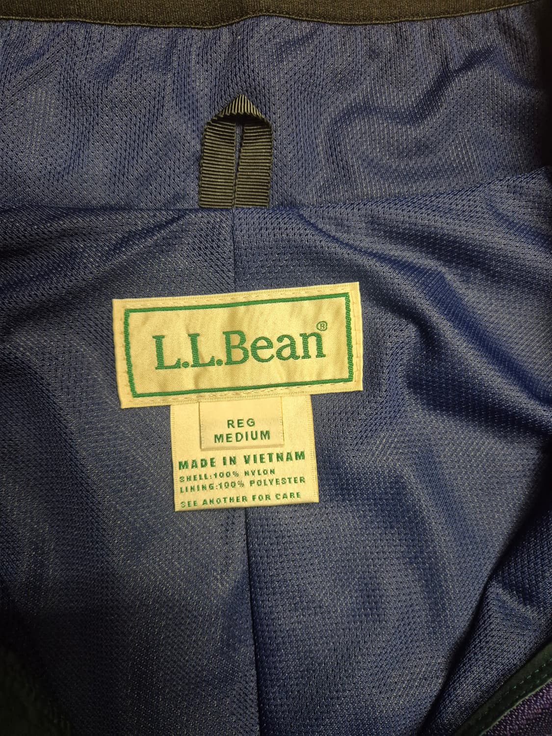 llbean 엘엘빈 80s 복각 바람막이 재팬 에디션 상품이미지4