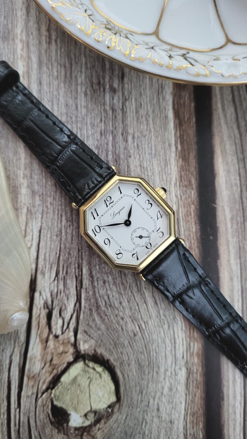 정품 론진 옥타곤 3208  수동 시계 상품이미지6