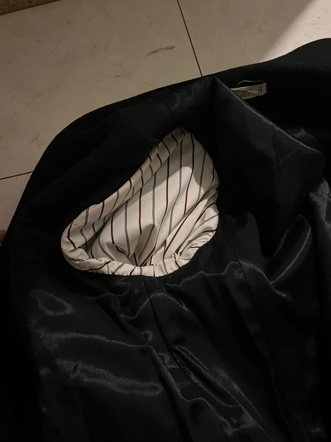 Zara collection 18 F/W 피크드 라벨 울 코트 상품이미지6