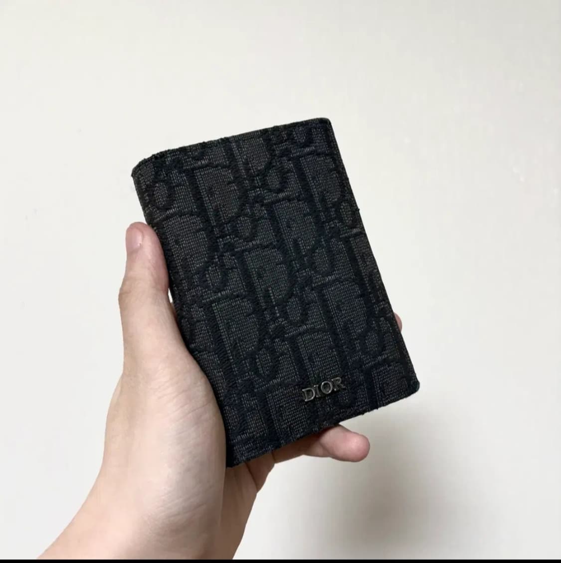 디올 오블리크 오거나이저 카드지갑 블랙 상품이미지1