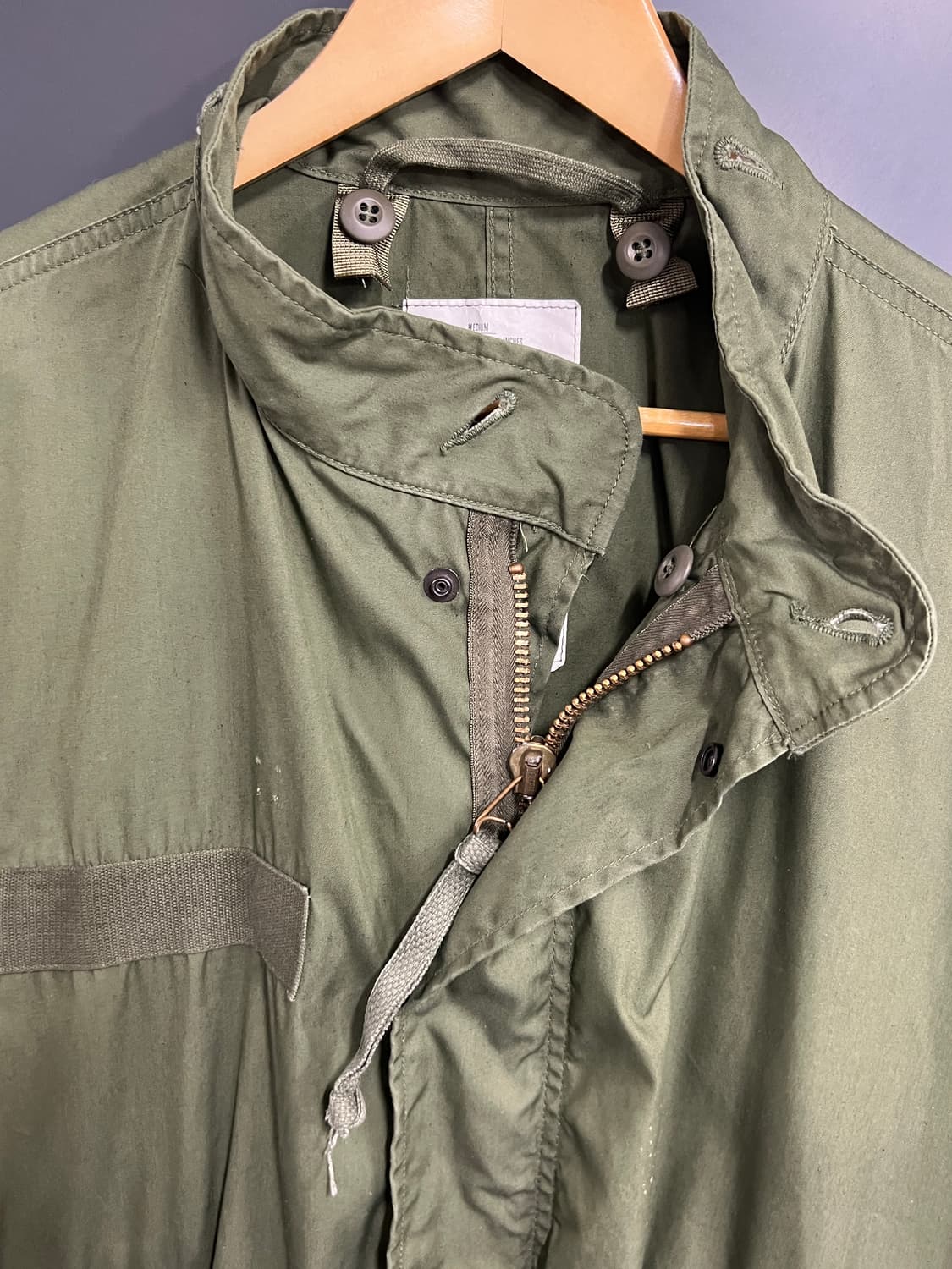 Military 밀리터리 m65 피쉬테일 야상 파카 상품이미지3