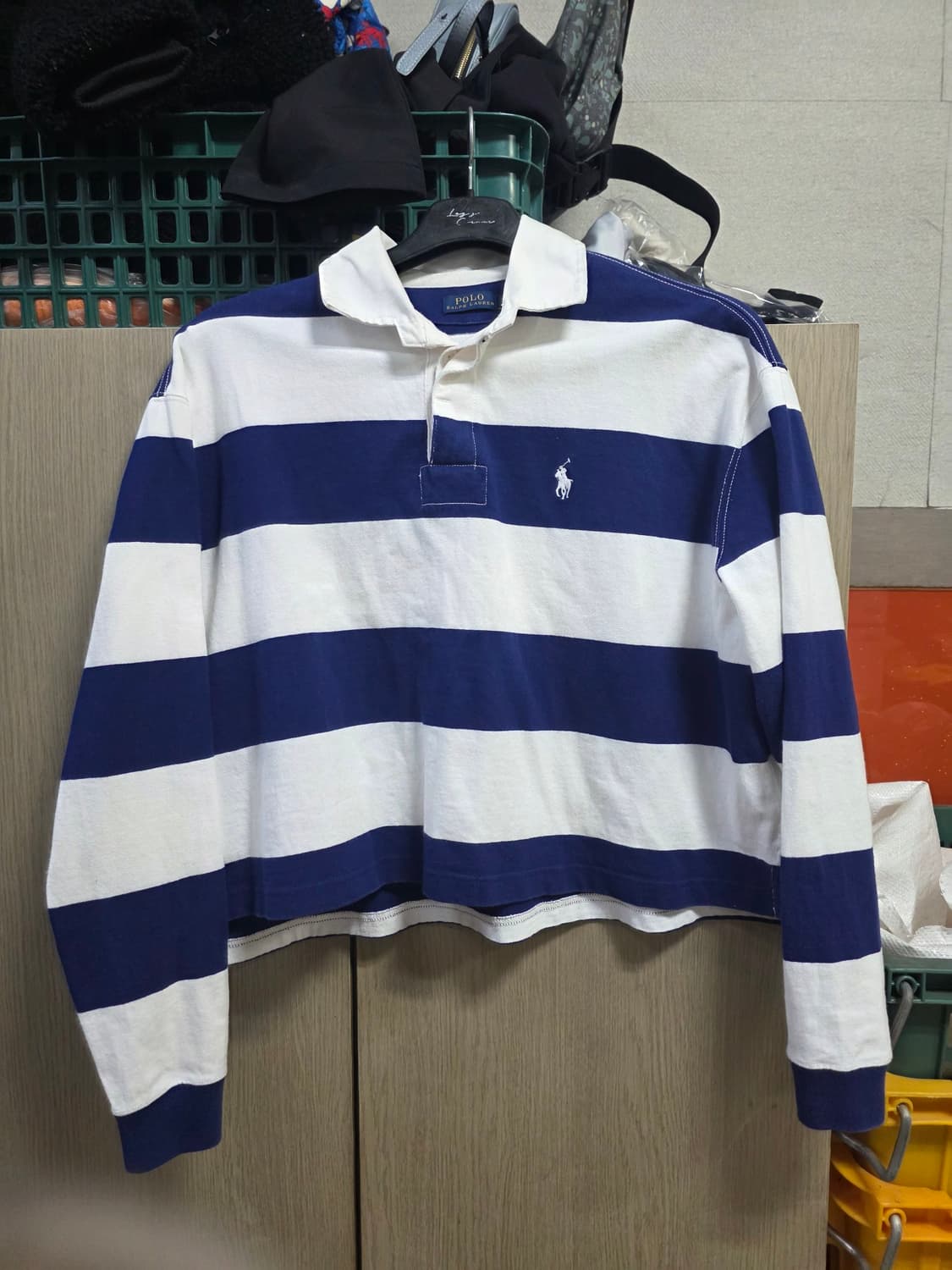 폴로 럭비 크롭티 상품이미지1