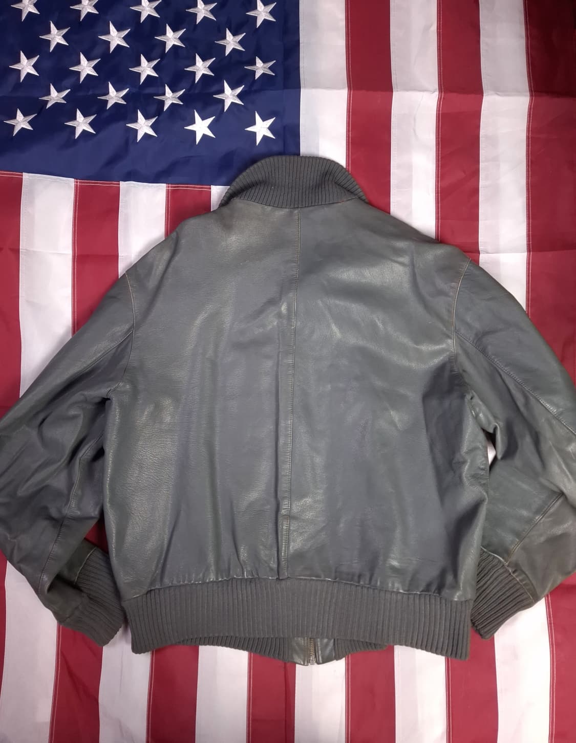 오리지날 독일군 리얼레더 플라이트 항공자켓 상품이미지7