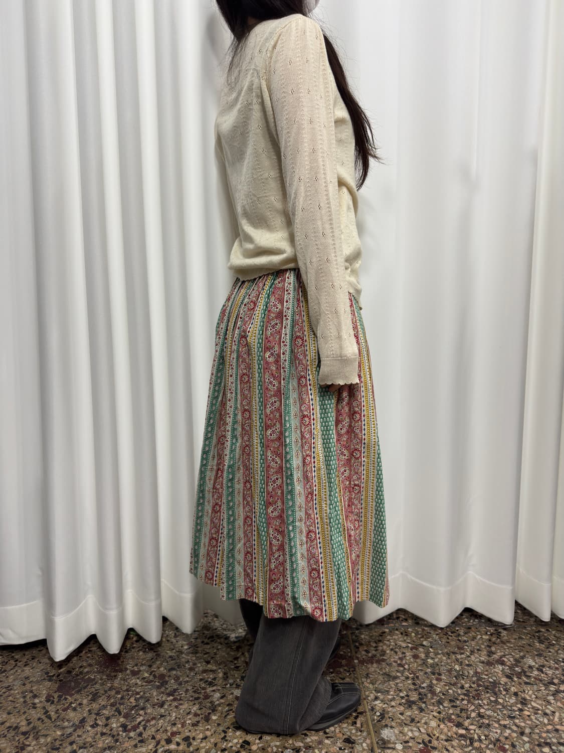 ethnic midi skirt 상품이미지4