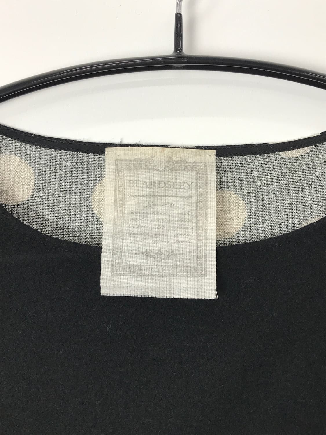 Beardsley Polka Dot Back Knit Top 상품이미지7