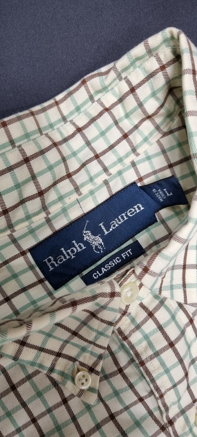 폴로랄프로렌 체크 셔츠 L _ 남성 상품이미지9