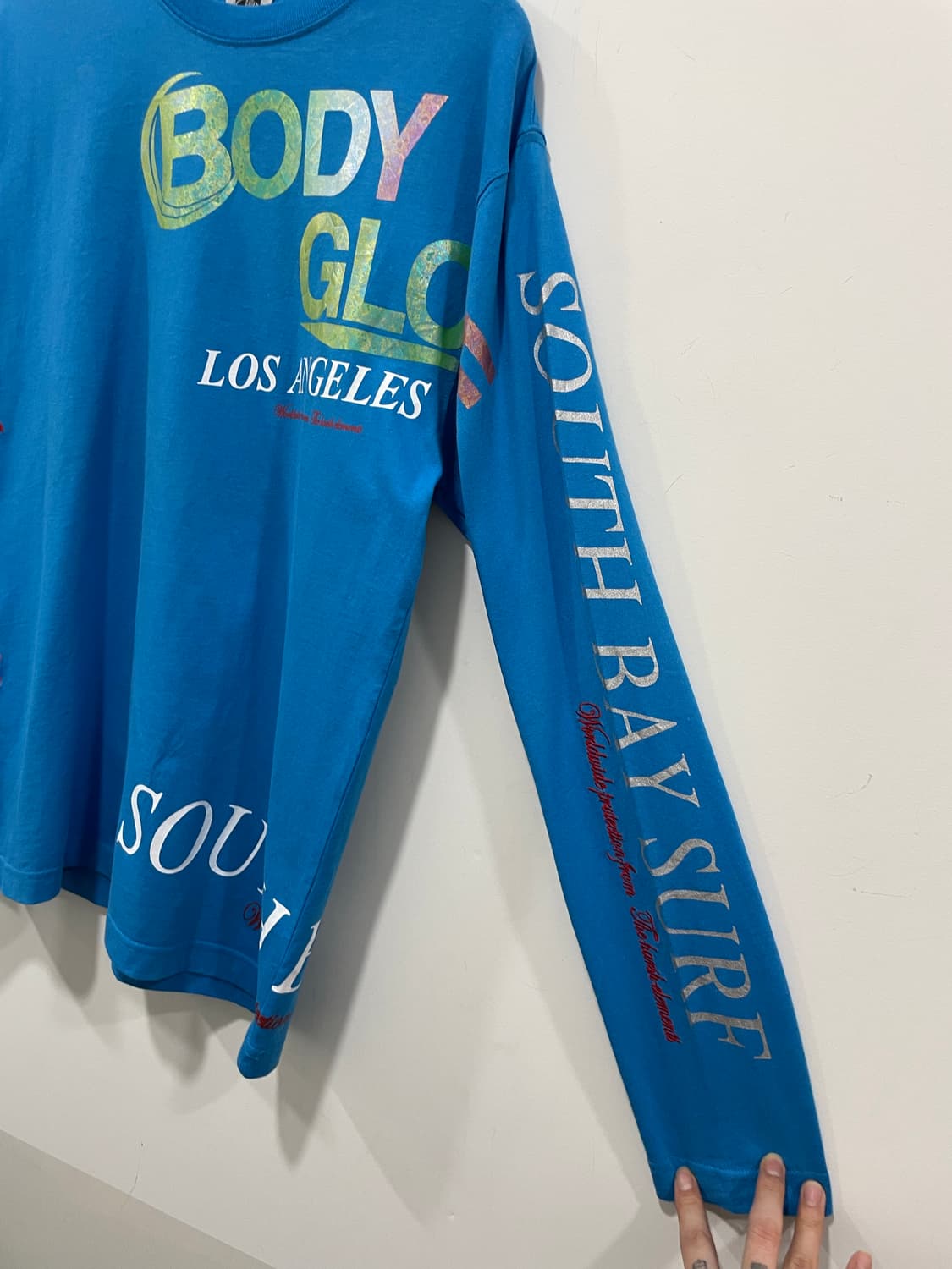 Body Glove 바디 글러브 올드스쿨 홀로그램 서프 롱슬리브 상품이미지9