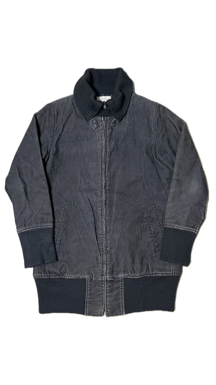 코듀로이 하이넥 집업 자켓 상품이미지1