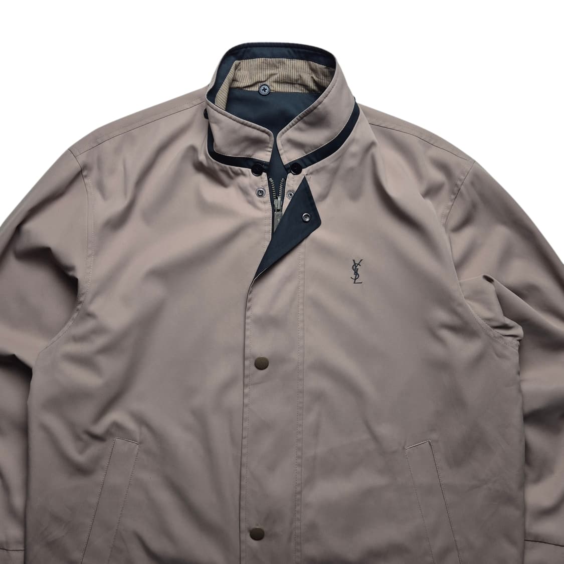 [95] 입생로랑 리버시블 폴리쉘 블루종 자켓 상품이미지6