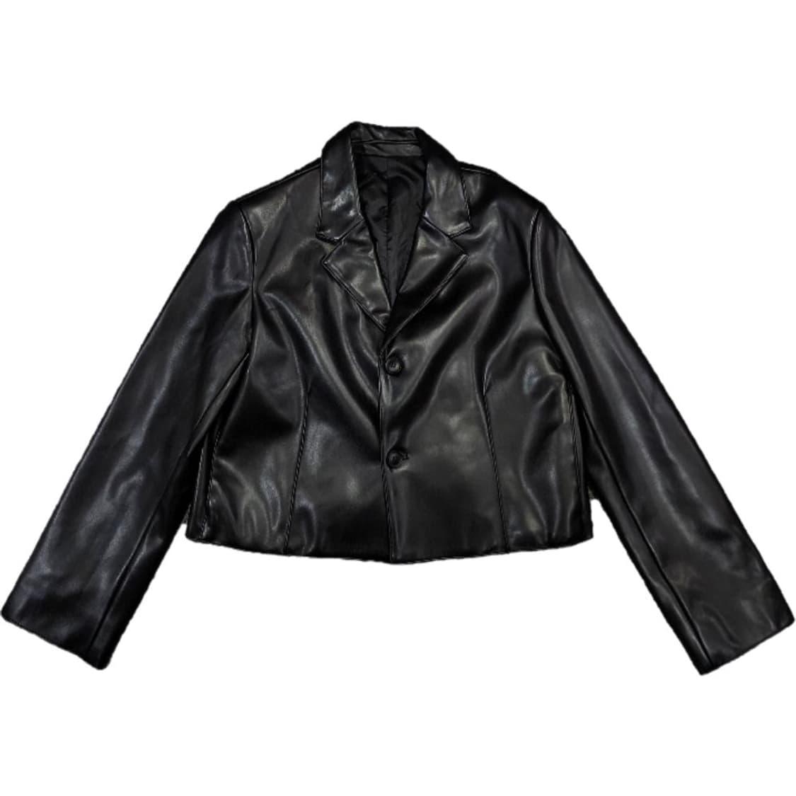 라퍼지스토어 포 우먼 블레이저 숏 버핑레더 자켓 가죽자켓 M 상품이미지1