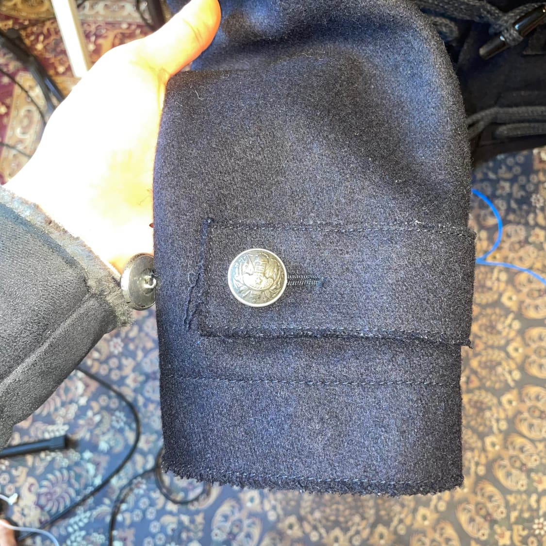 발망 올리비아 루스탱 16-17AW 나폴레옹 후드 코트 상품이미지7