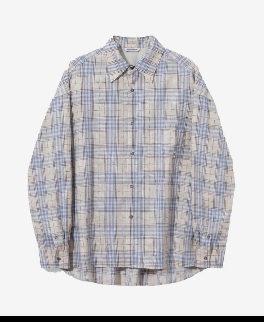 밈더워더로브 빈티지 워시드 체크셔츠 상품이미지3