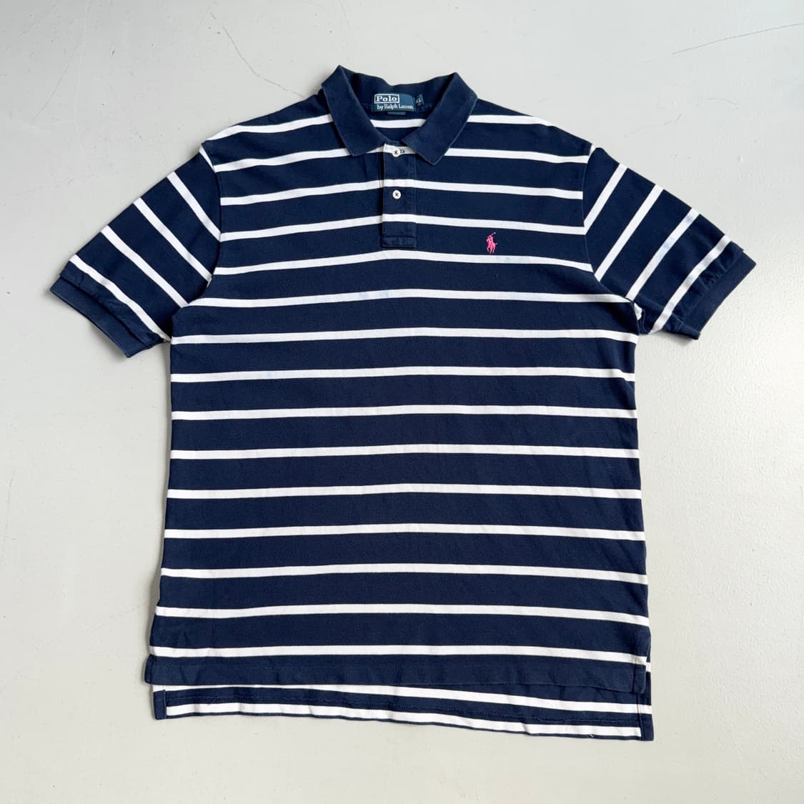 폴로 XL 포니 스트라이프 PK 카라 반팔 티셔츠 상품이미지2