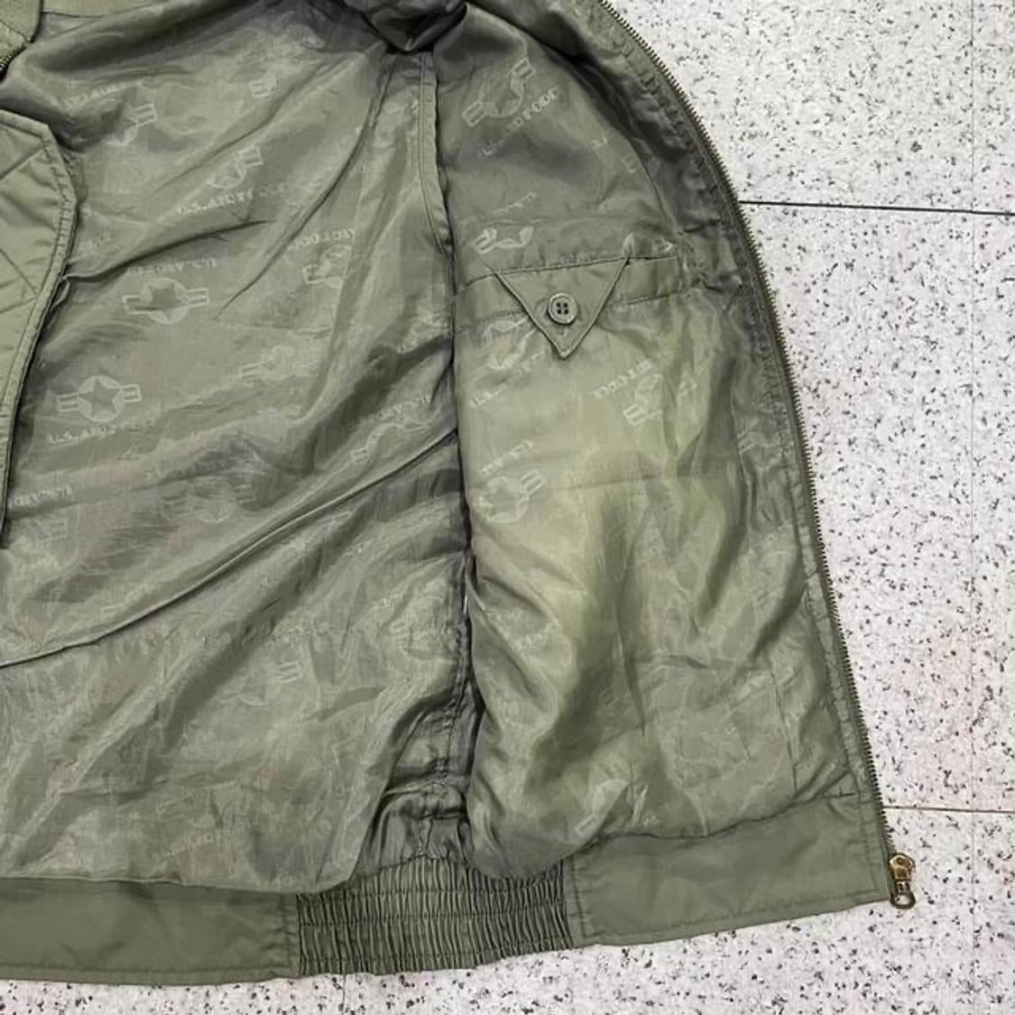 US air force 파일럿 베스트 (M)  상품이미지6