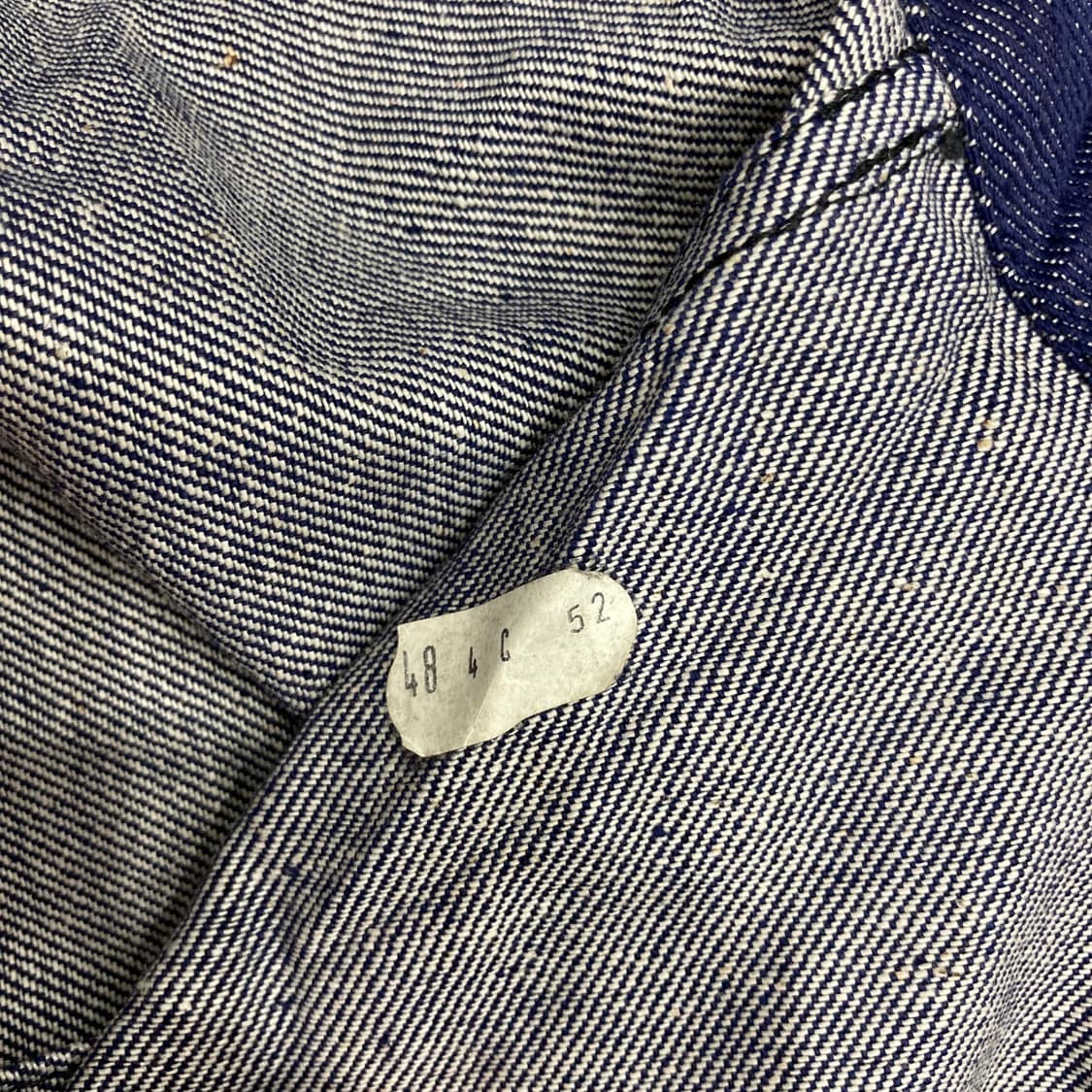 70s 이탈리아군 데님 배틀드레스 자켓 상품이미지6