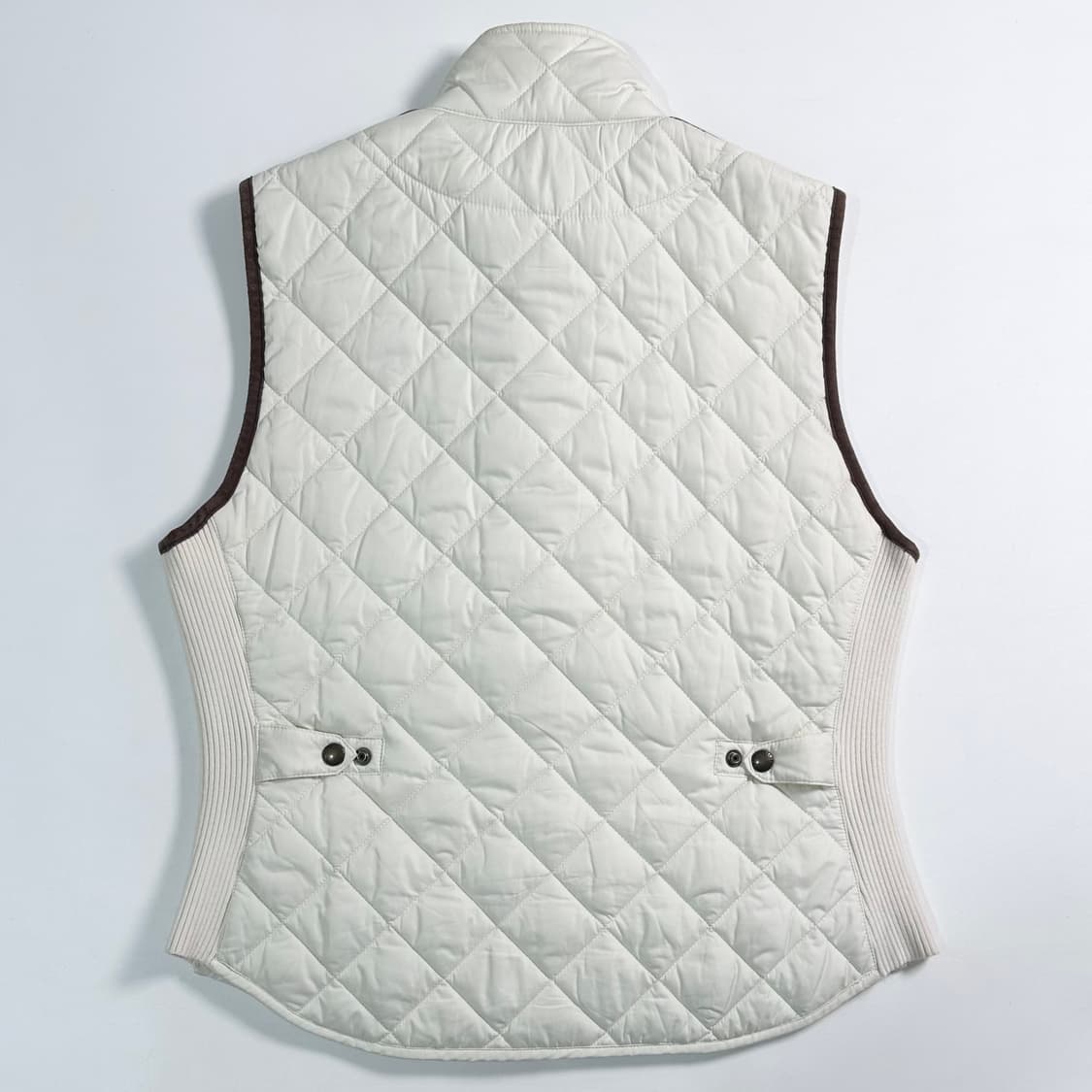 폴로 우먼스 크레스트 로고 퀼팅 베스트 상품이미지6