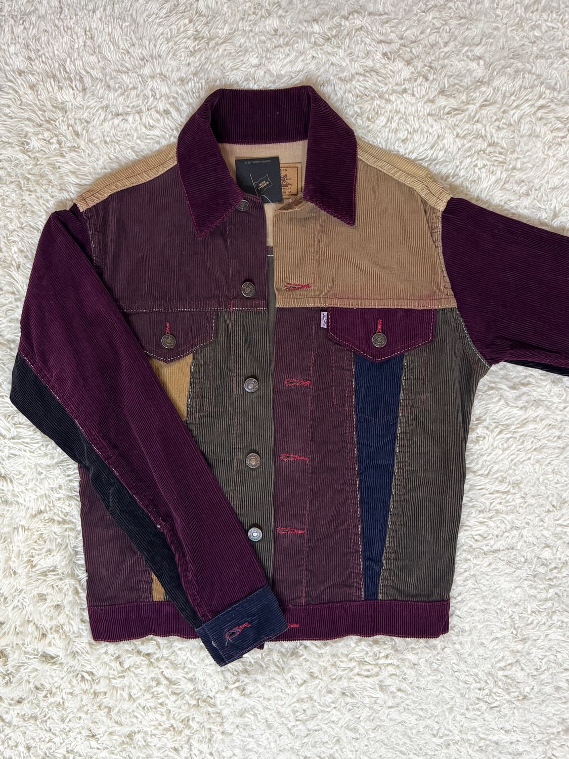 [M] 리바이스 멀티 컬러 코듀로이 자켓 상품이미지1