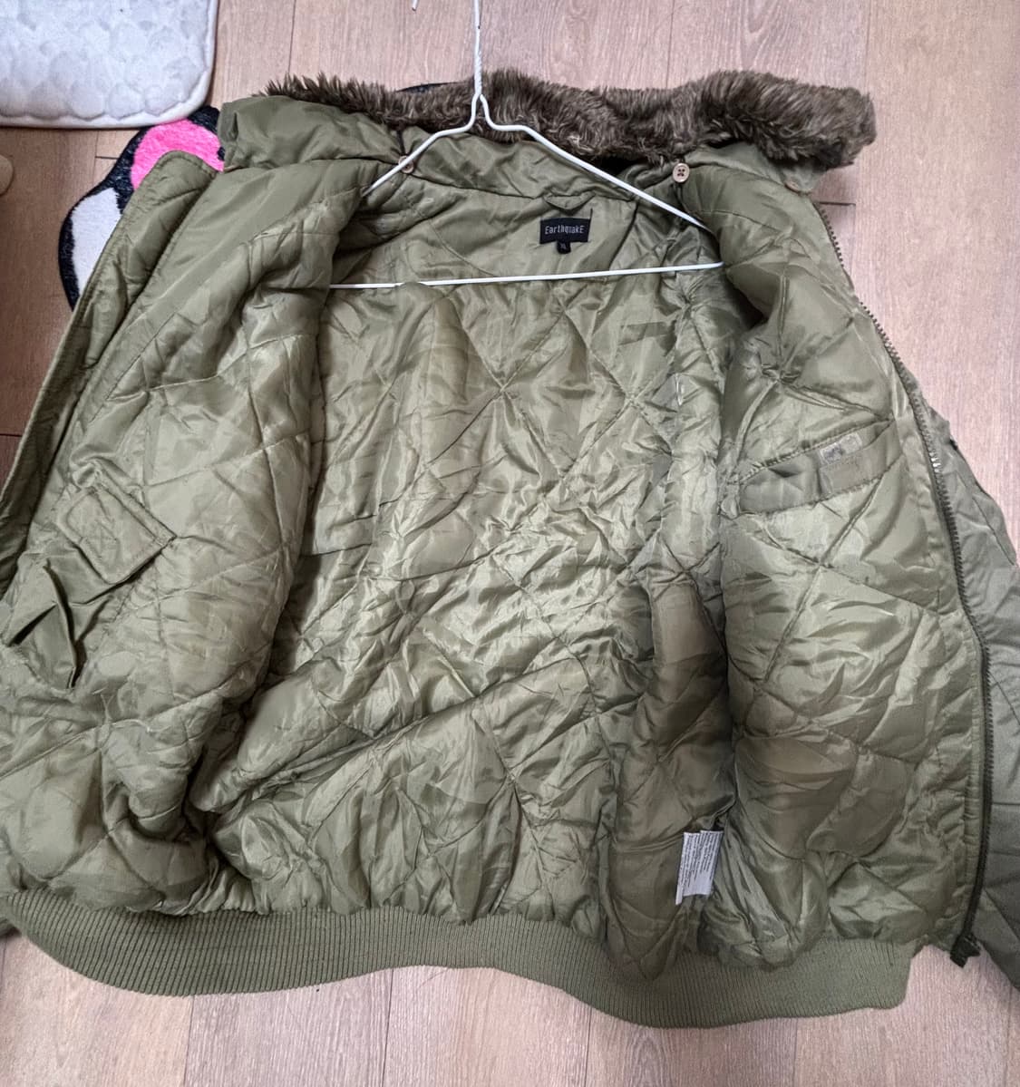 빈티지 카고 항공패딩 상품이미지2