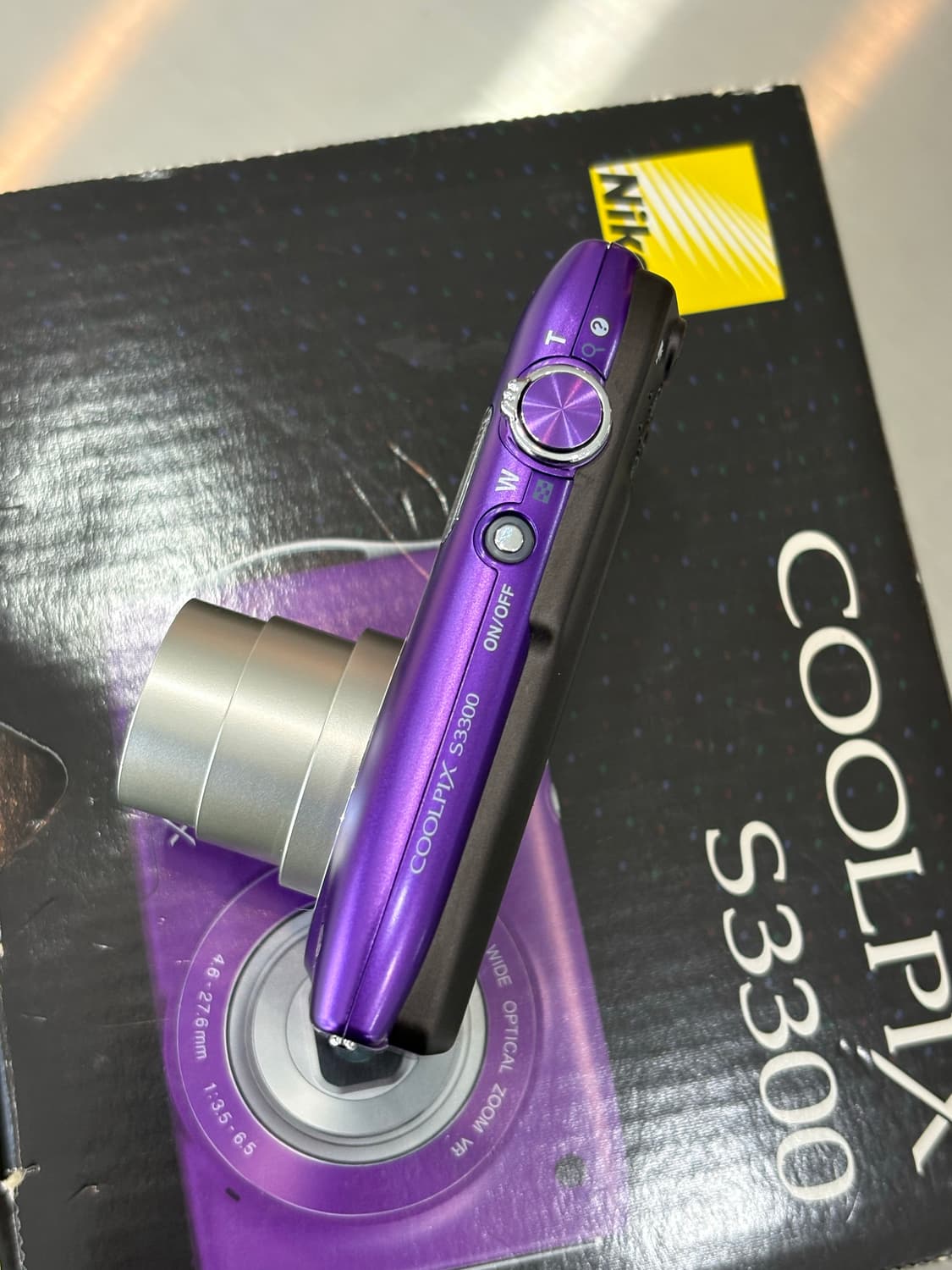 박스O/날짜표시)니콘 쿨픽스 s3300 퍼플 빈티지디카 상품이미지7