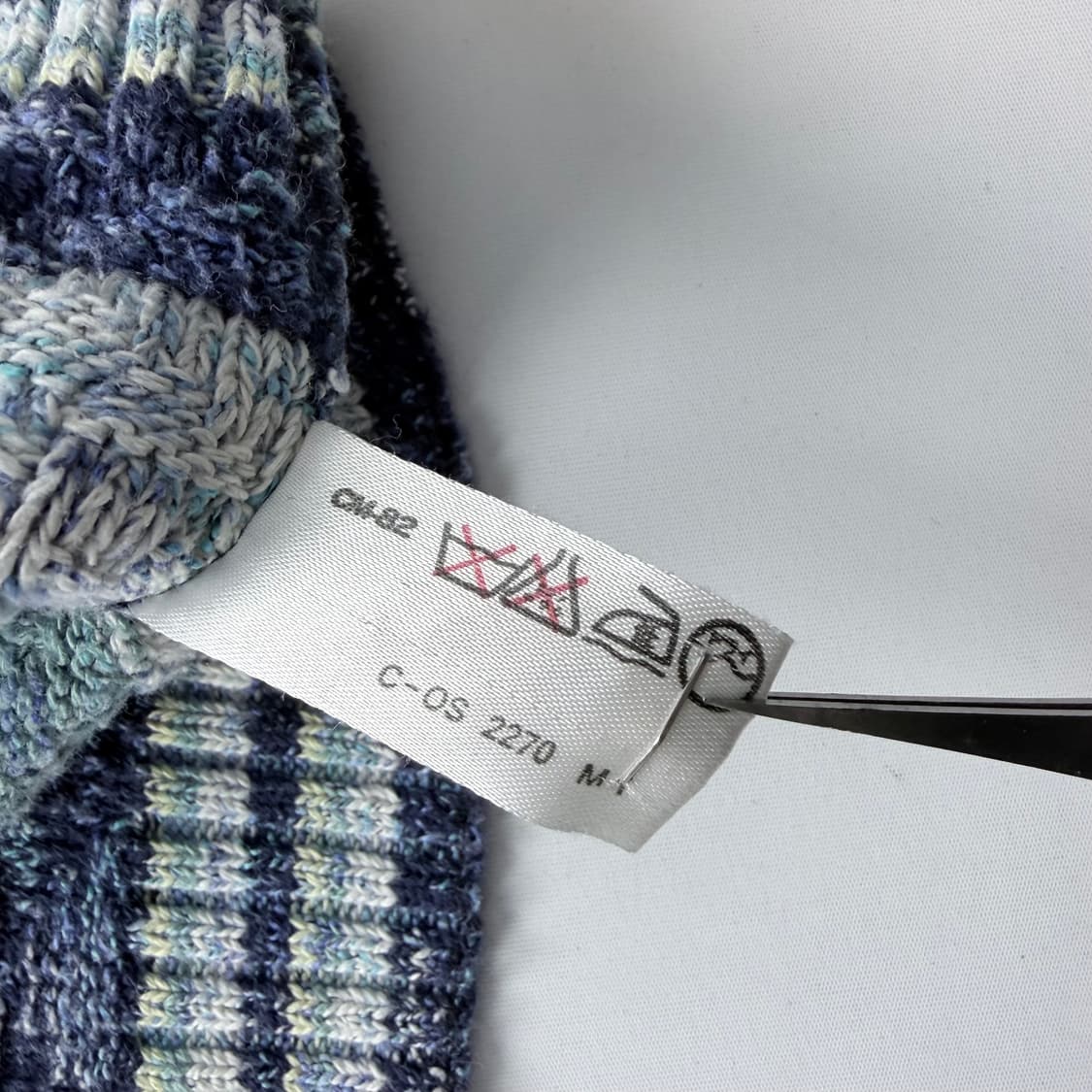 mugger 멀티컬러 패턴 케이블 니트 상품이미지5