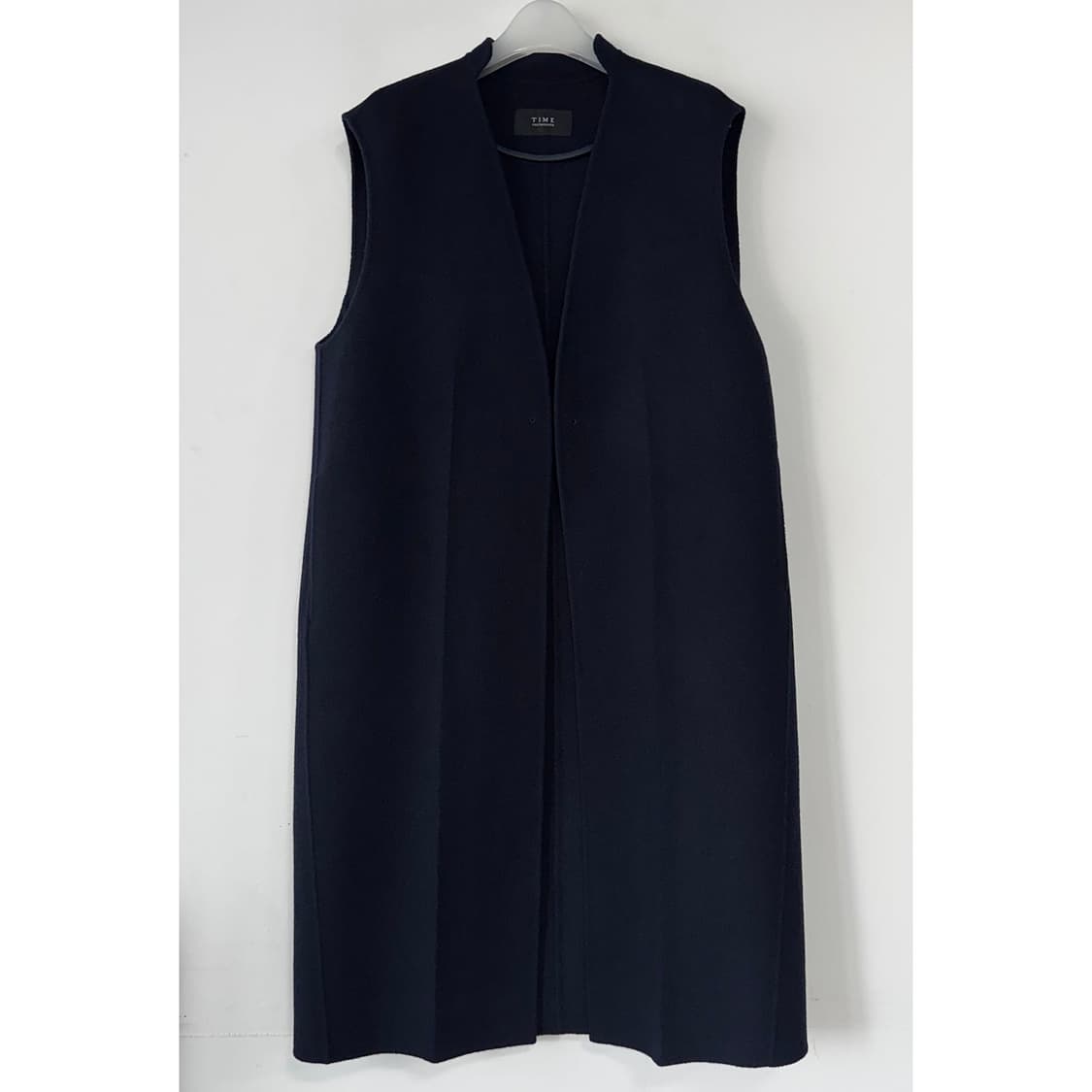 타임 핸드메이드 울 캐시 롱 베스트 상품이미지1