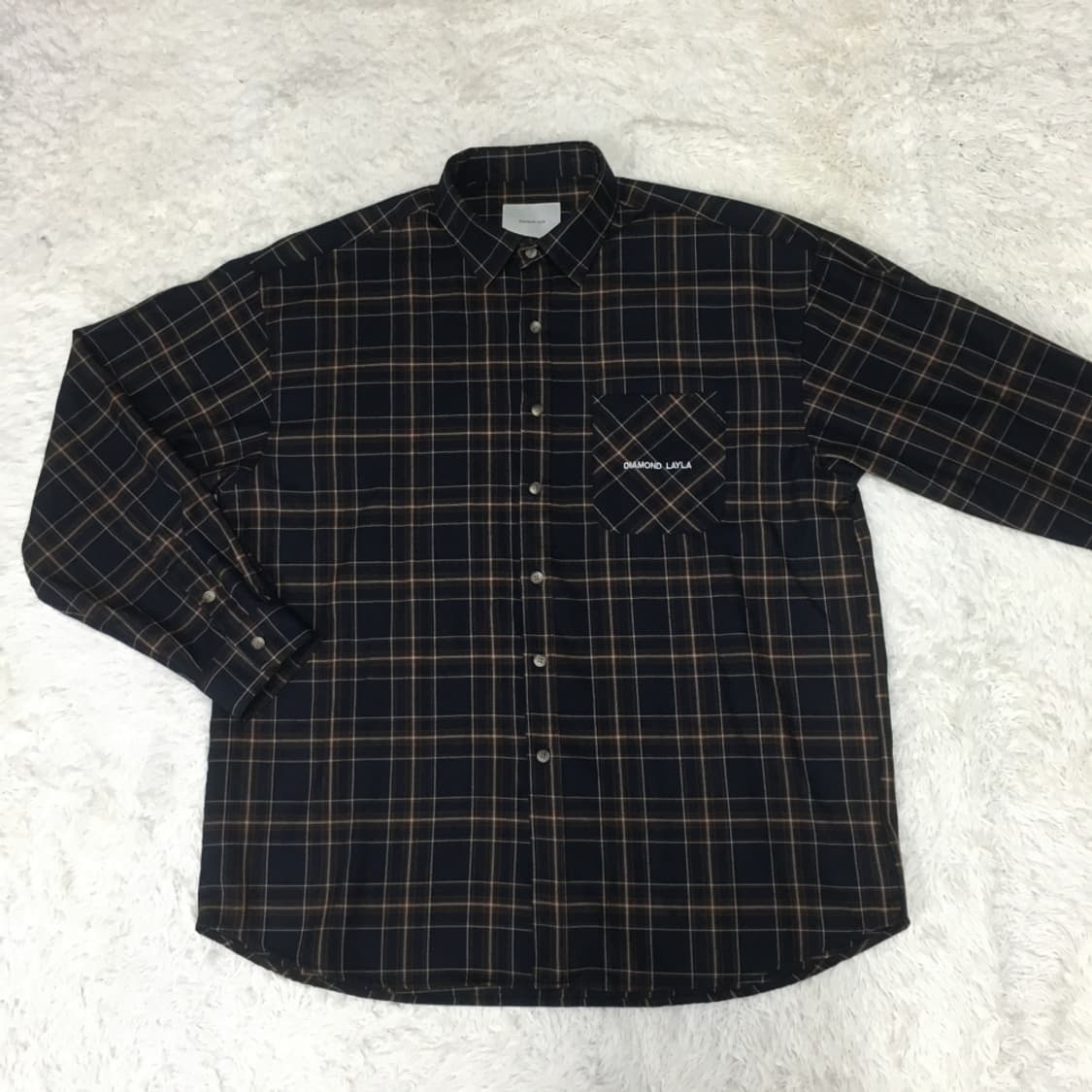 다이아몬드레이라 무드체크 셔츠 CC17 상품이미지1