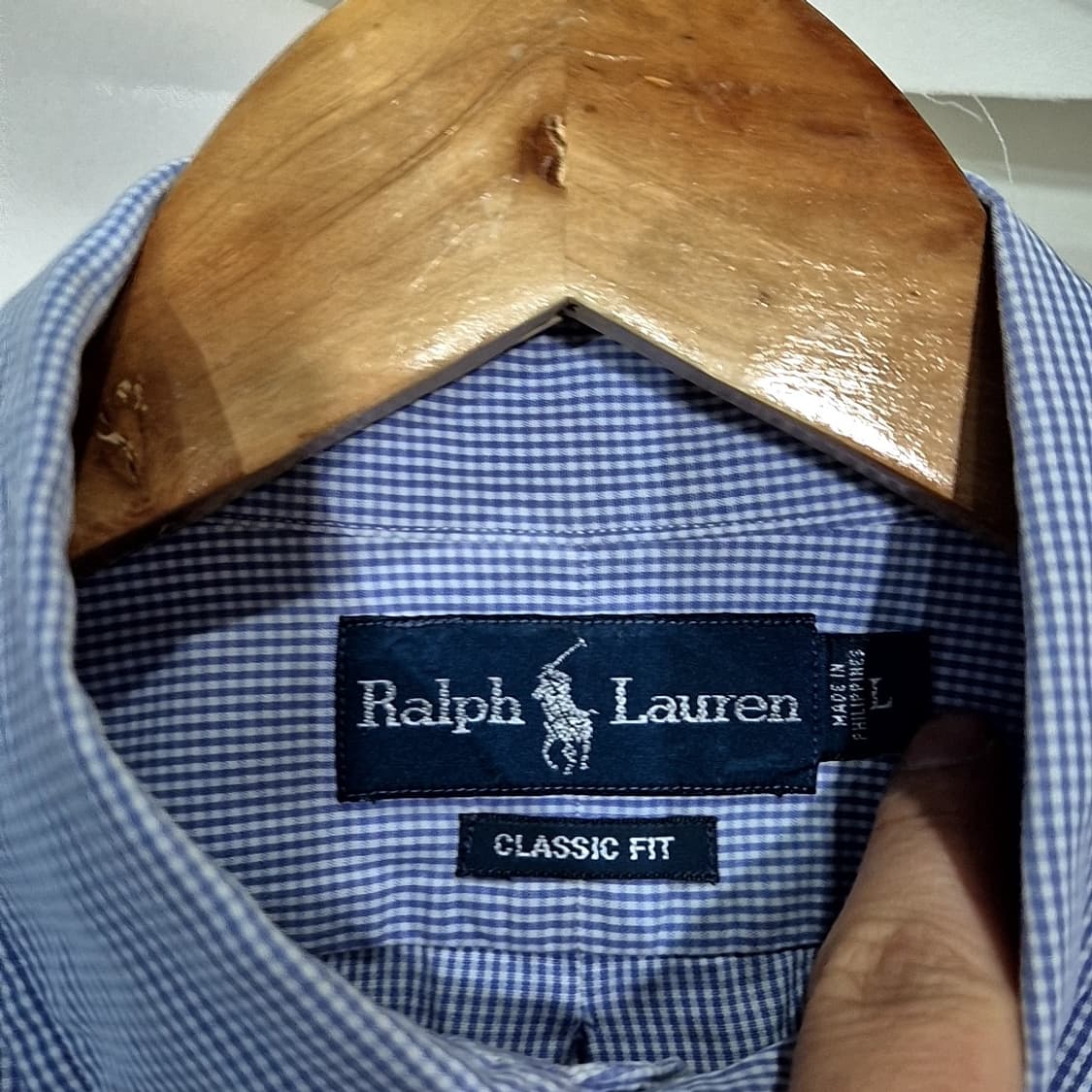폴로 랄프로렌 체크 셔츠 상품이미지4