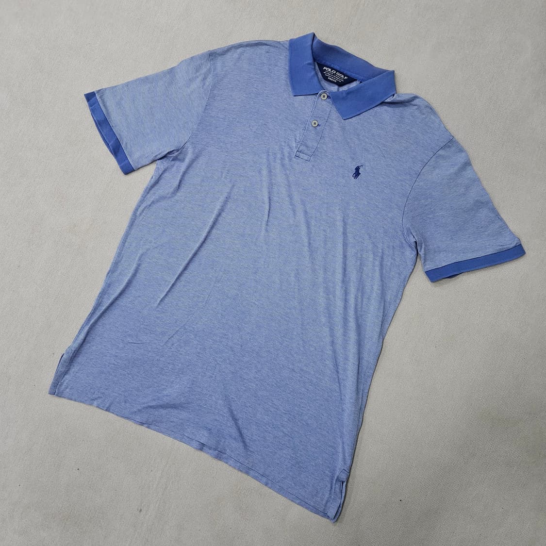 L 폴로랄프로렌 스카이블루 카라 반팔티 0325Y 상품이미지1