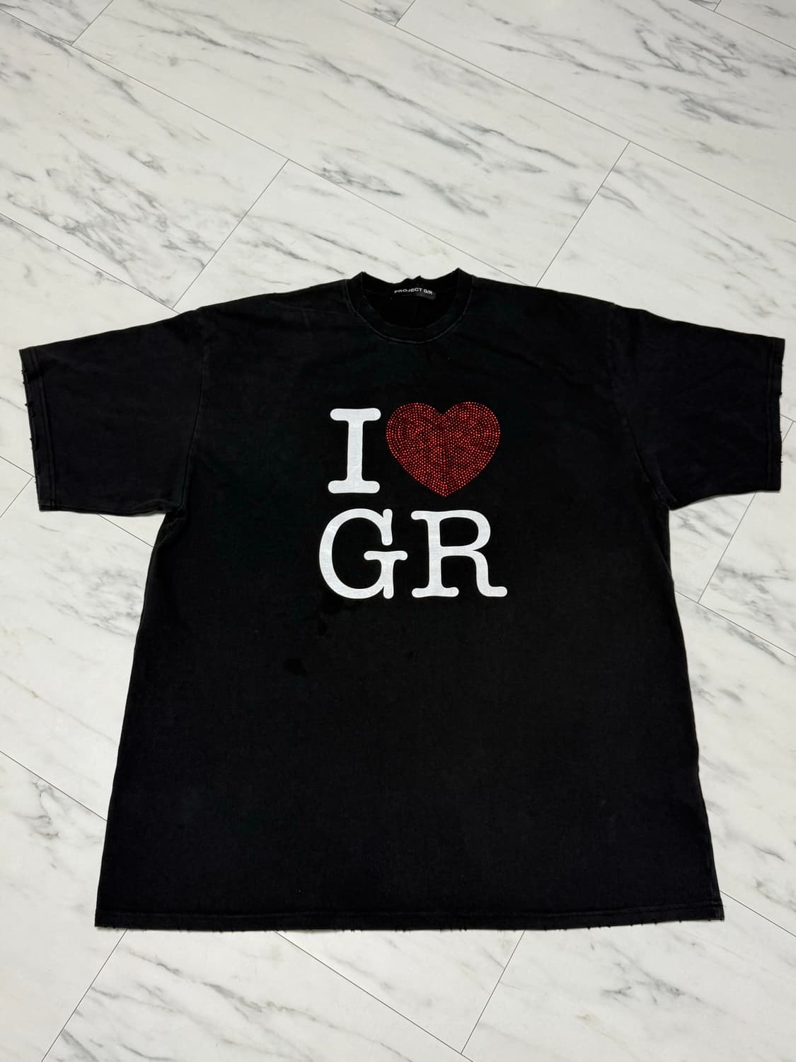 [1] Projectgr 아이러브지알 티셔츠 상품이미지1