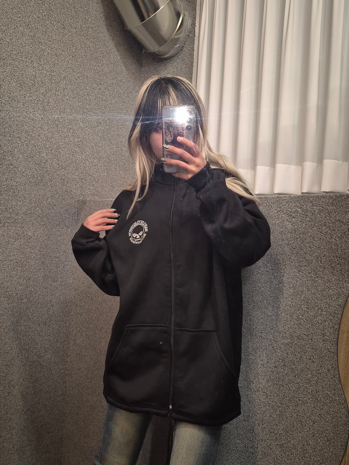 HARLEY DAVIDSON SKULL ZIPUP 상품이미지1