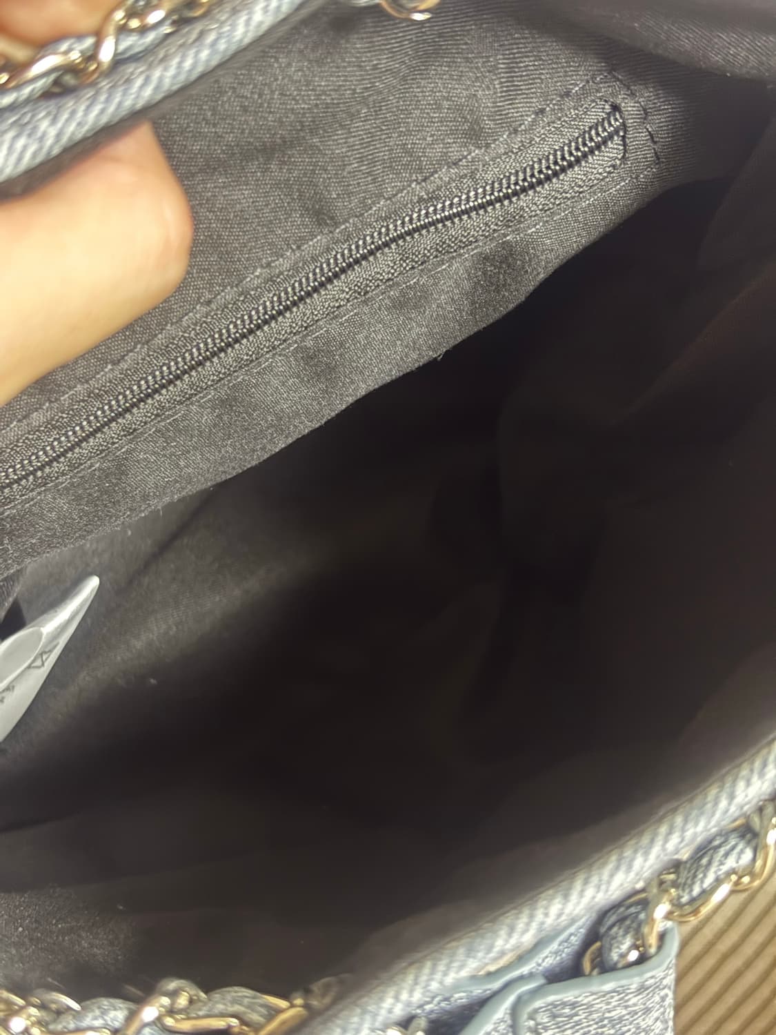 [얼킨캔버스] 데님 미니백팩 상품이미지3