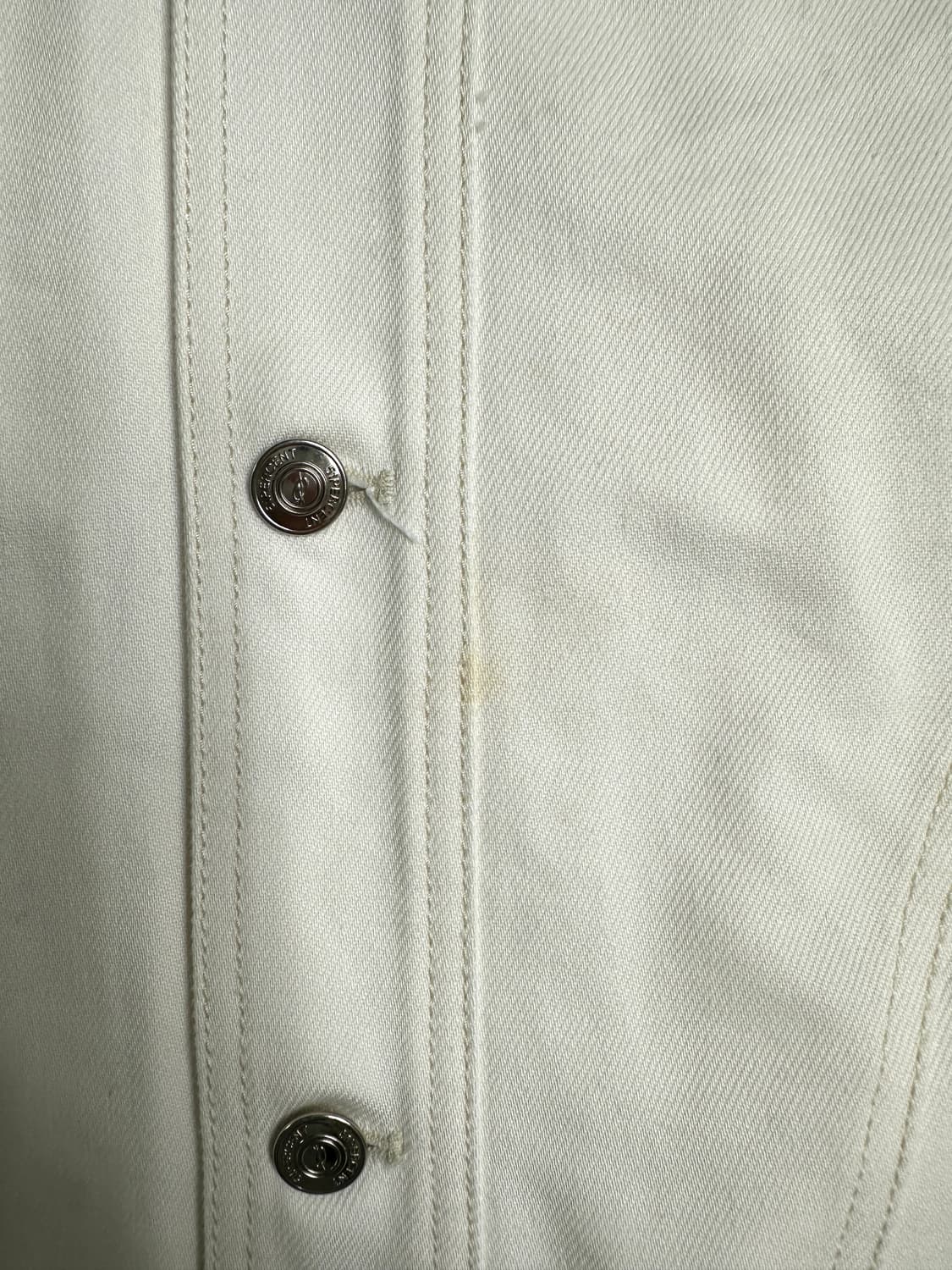 51PErCENT 크림색 데님 트러커 자켓 상품이미지5