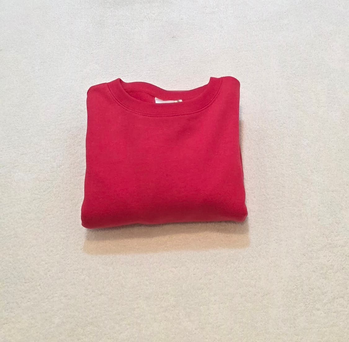 (남녀공용) 무지 빈티지 맨투맨  상품이미지3