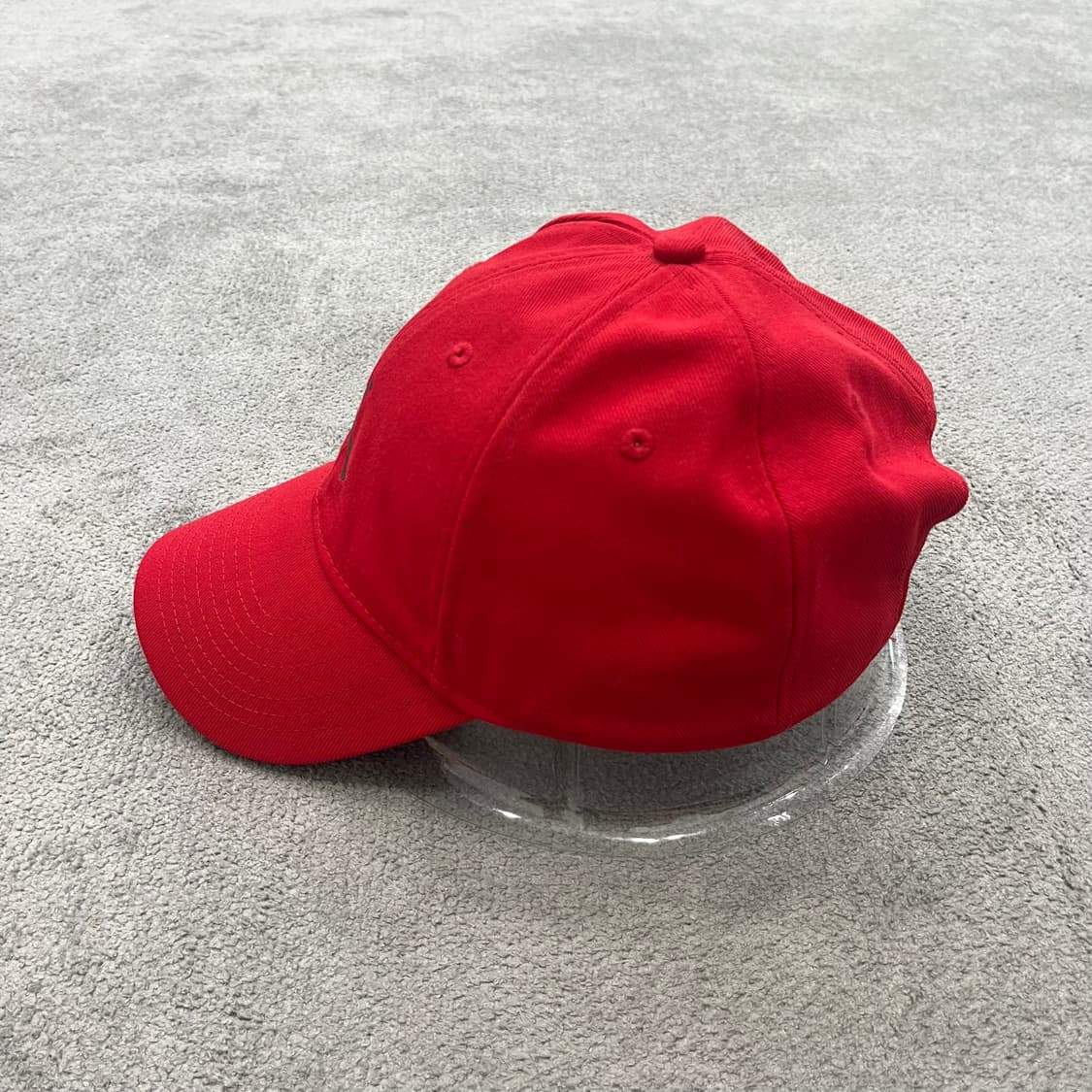 조던 빨간색 볼캡 모자 상품이미지2