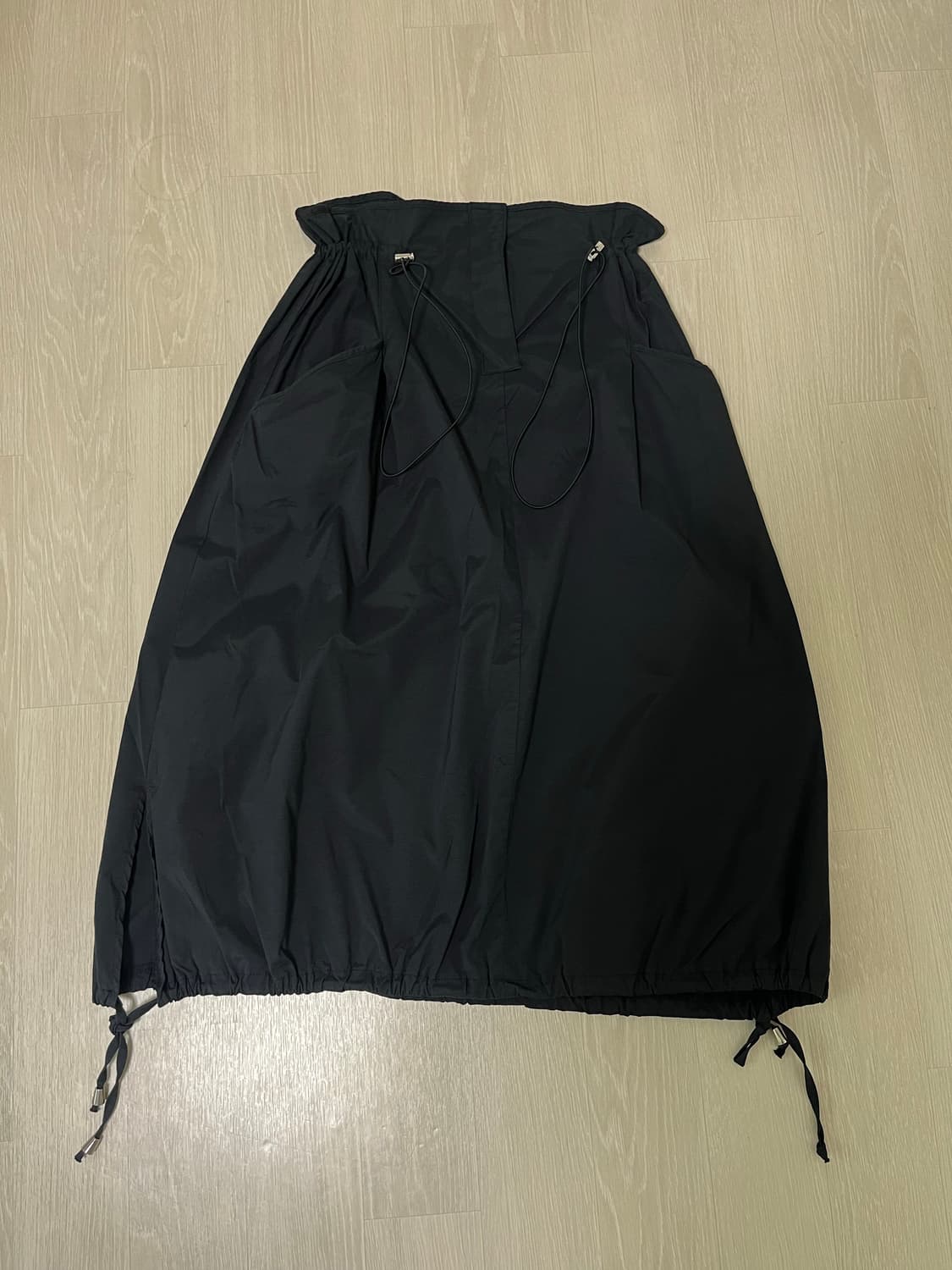 kate born 나일론 스트링 스커트 상품이미지1