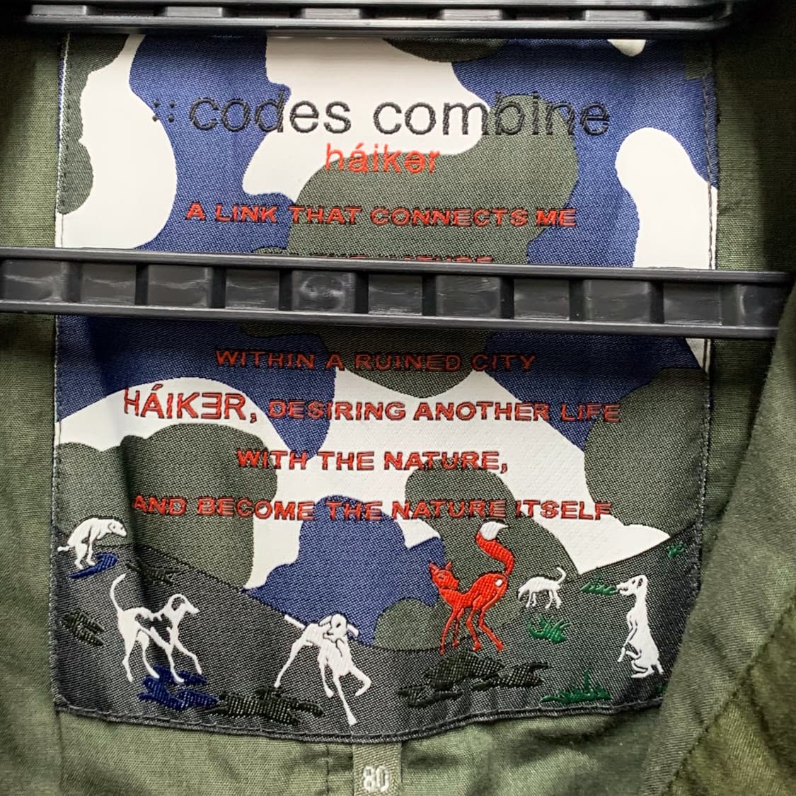 [XS] 코데즈 컴바인 하이커 4포켓 유틸리티 필드 재킷 상품이미지4