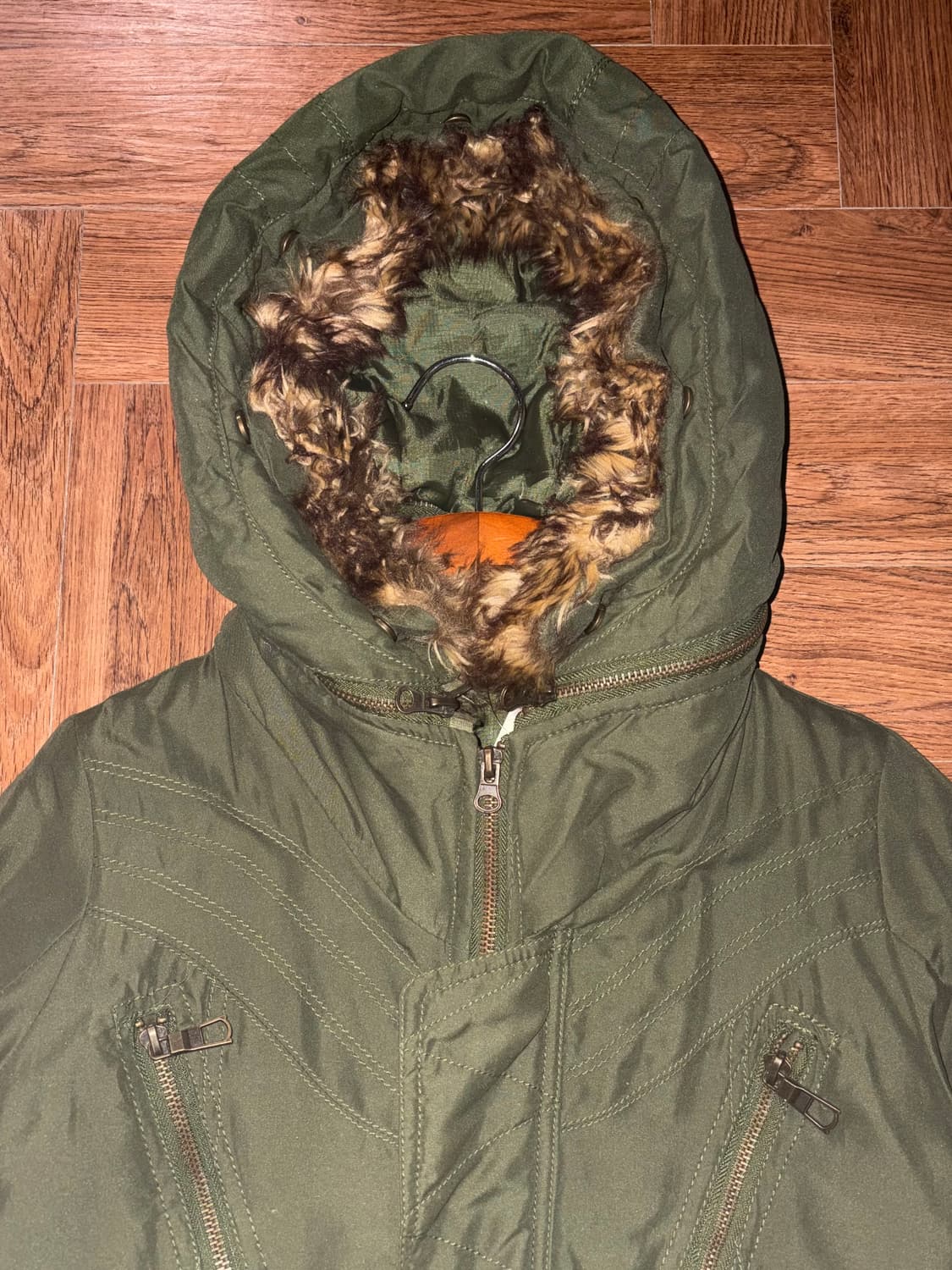 일본빈티지 디테일 야상패딩 상품이미지8