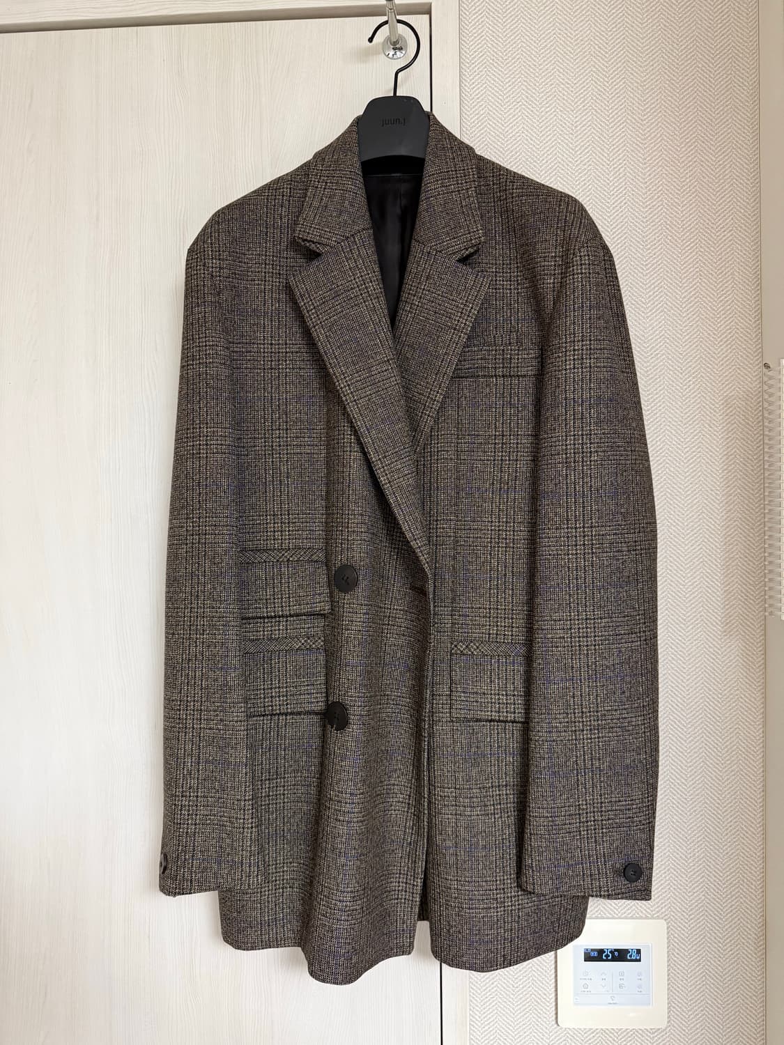 (46,48) 22fw 우영미 메인체크 셋업 상품이미지1