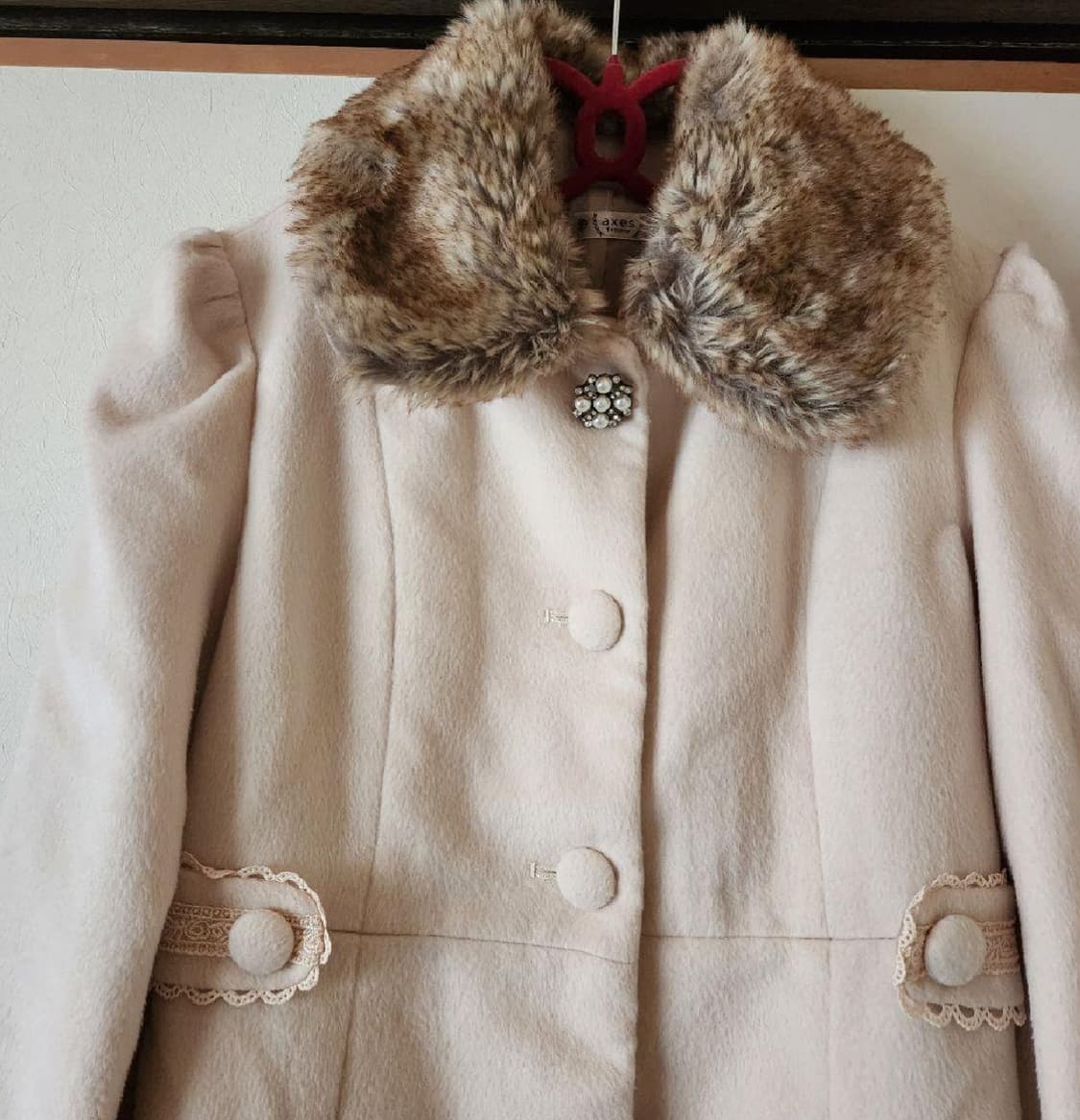 엑시즈팜 히메갸루 라떼갸루 코트 빈티지 모리걸 리즈리사 로걀 트랄라라 상품이미지3