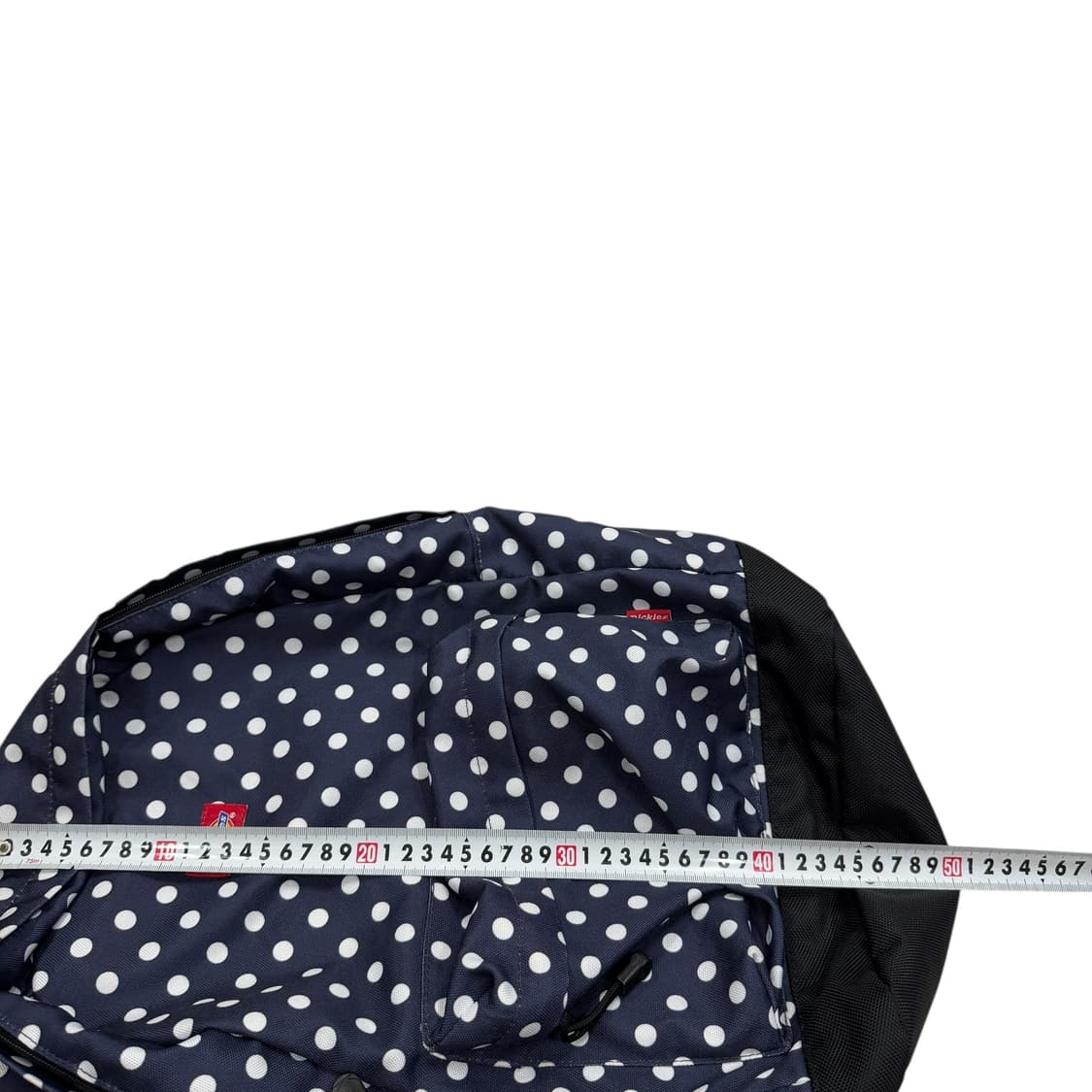 디키즈 빈티지 도트 땡땡이 폴카 패턴 모리걸 백팩 가방 네이비 상품이미지6