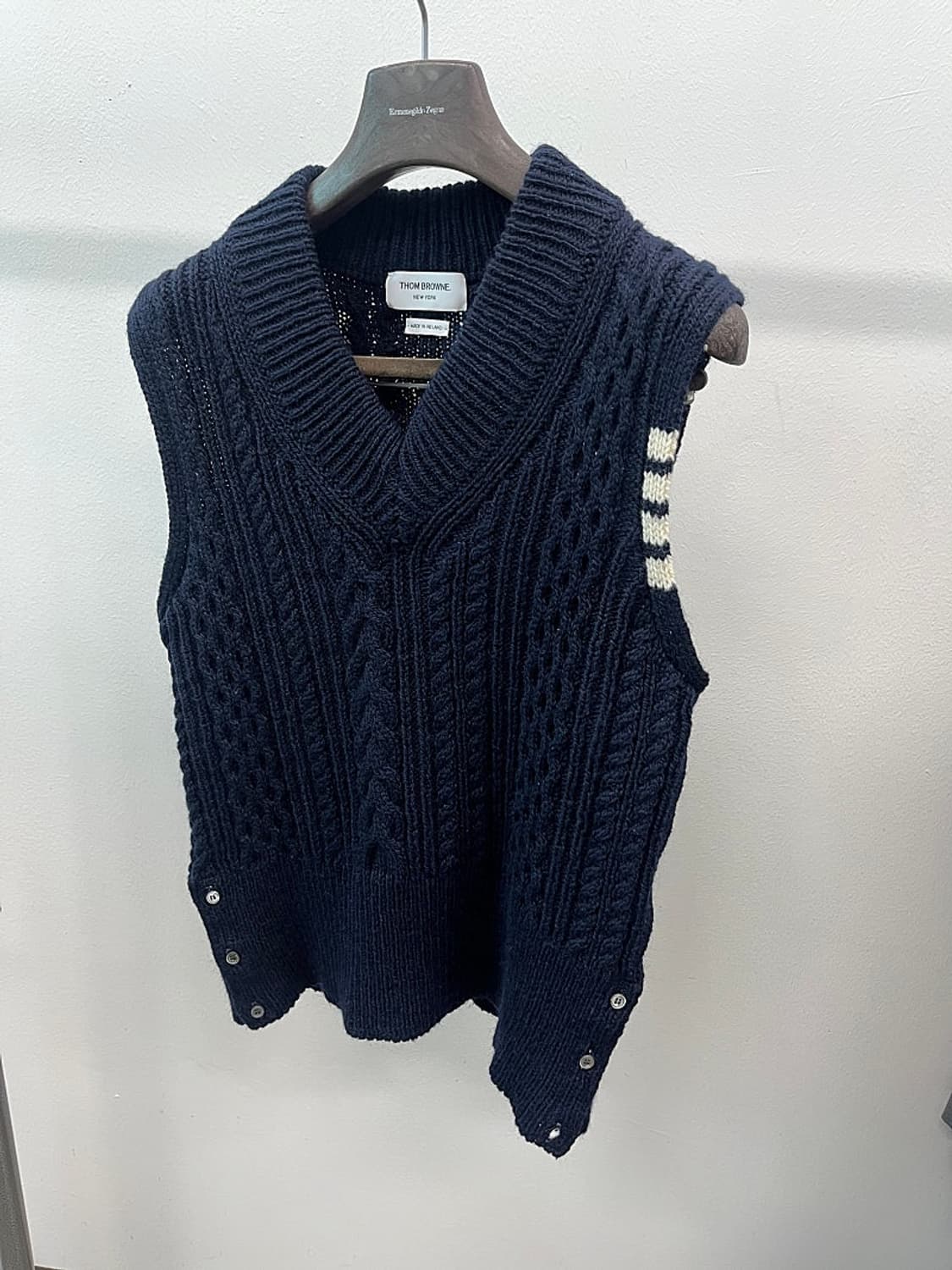 105) 톰브라운 신형 도네갈 케이블 베스트  상품이미지1