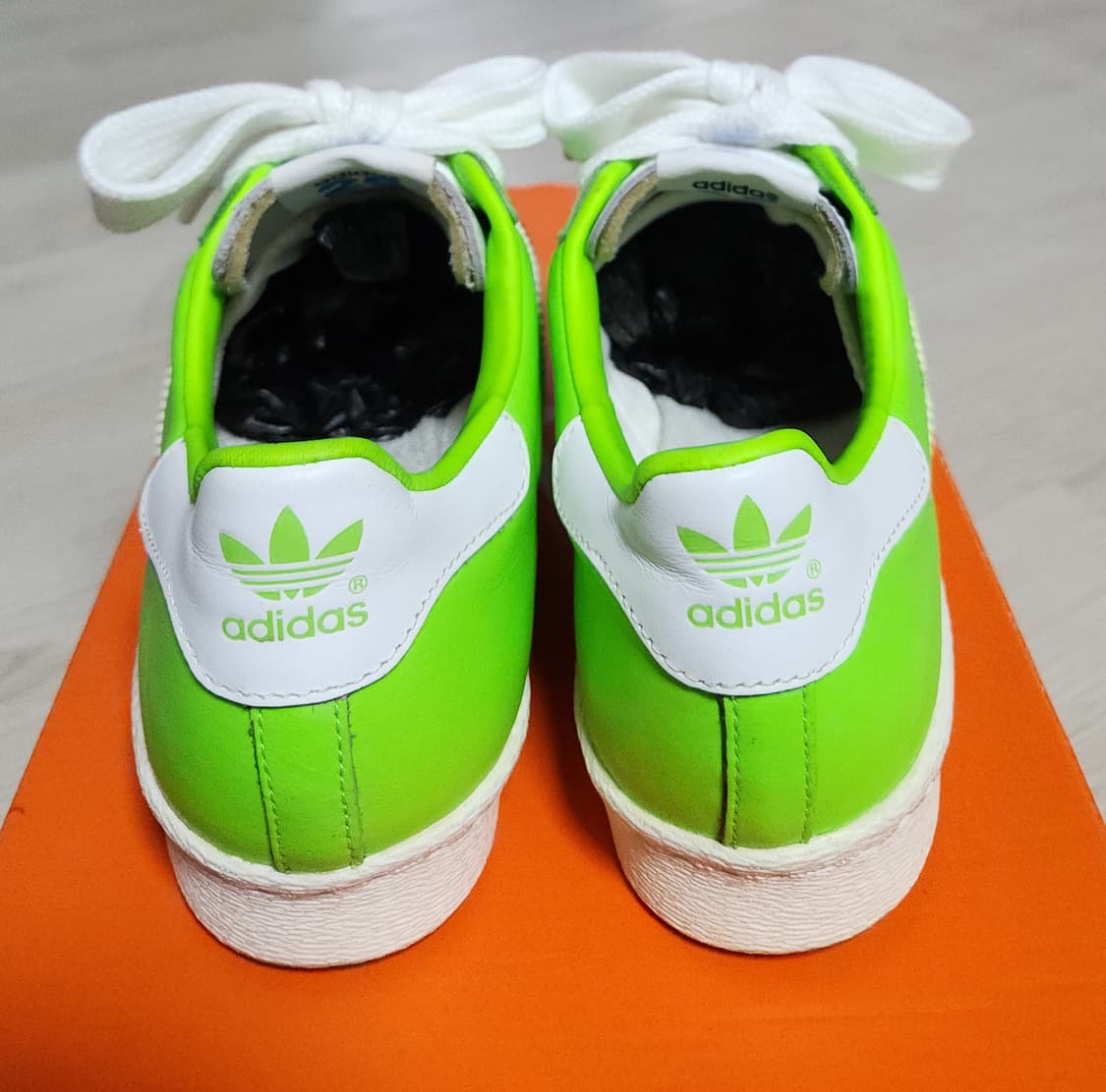 아디다스 슈퍼스타 80 니고 그린 Nigo 상품이미지7