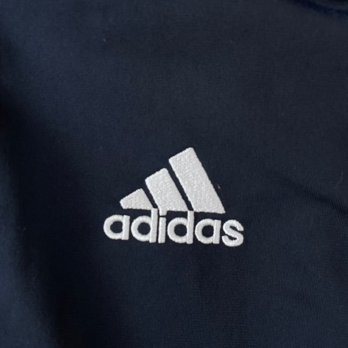 L 아디다스 네이비 트랙탑 삼선 져지 100 상품이미지5