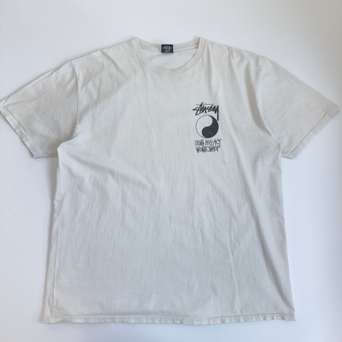 Stussy  스투시 x 아워레거시 프레임 피그먼트 다이드 반팔 티셔츠  상품이미지2