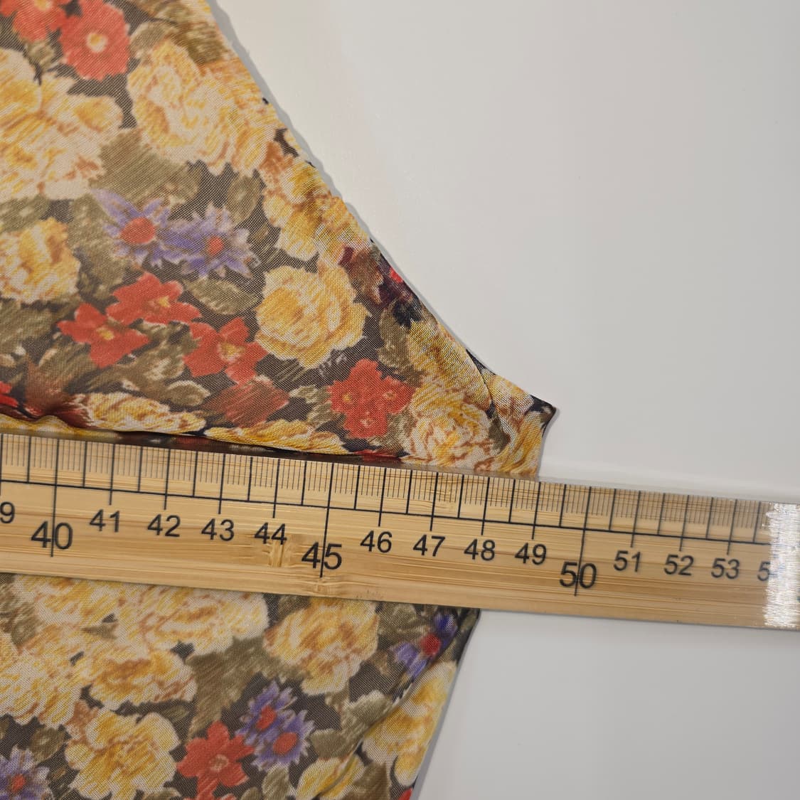 미국 빈티지 잔꽃무늬 롱 슬립 원피스 상품이미지4